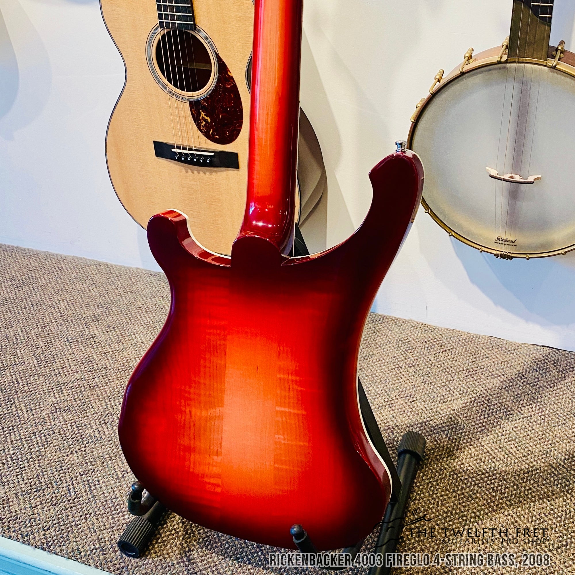 Rickenbacker 4003 Fireglo 4-String Bass, 2008 - The Twelfth Fret