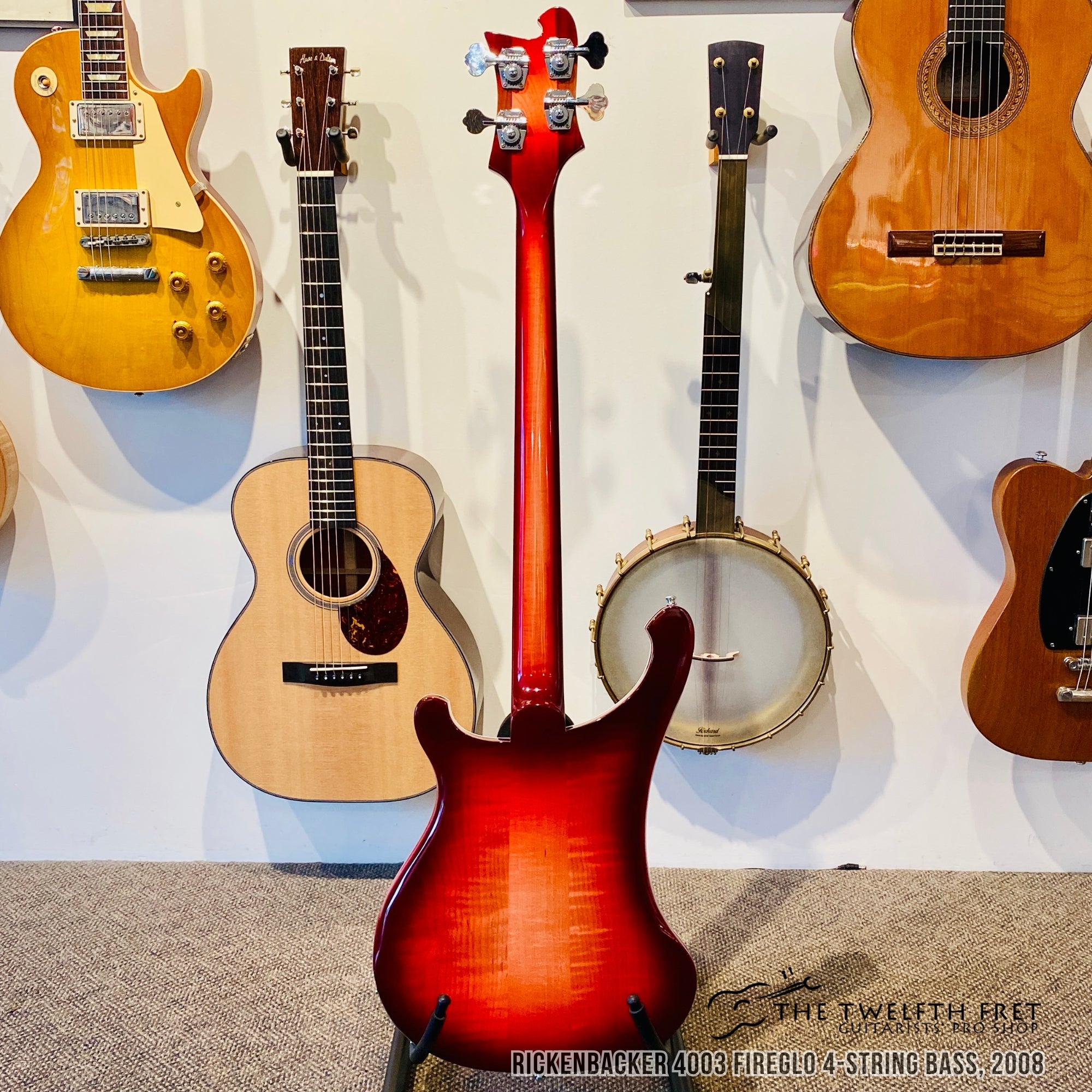 Rickenbacker 4003 Fireglo 4-String Bass, 2008 - The Twelfth Fret