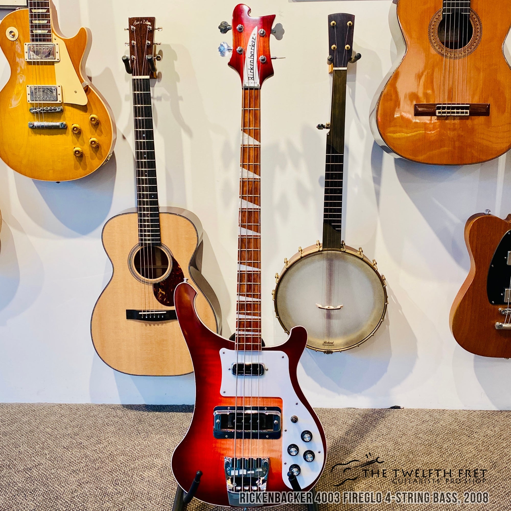 Rickenbacker 4003 Fireglo 4-String Bass, 2008 - The Twelfth Fret