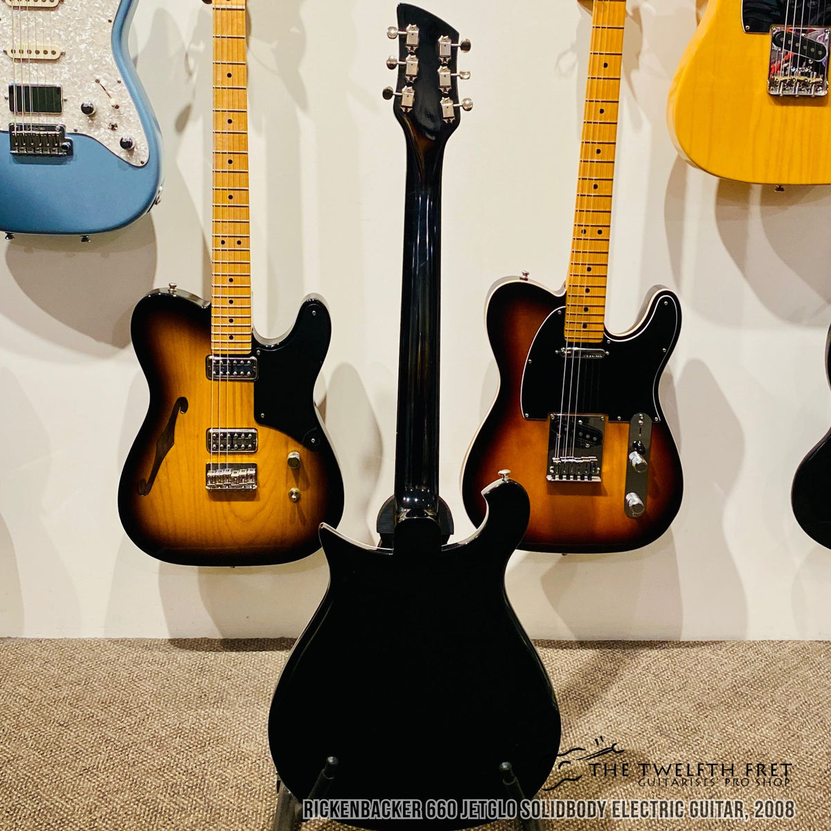Rickenbacker 660 Jetglo Solidbody Electric Guitar, 2008 - The Twelfth Fret