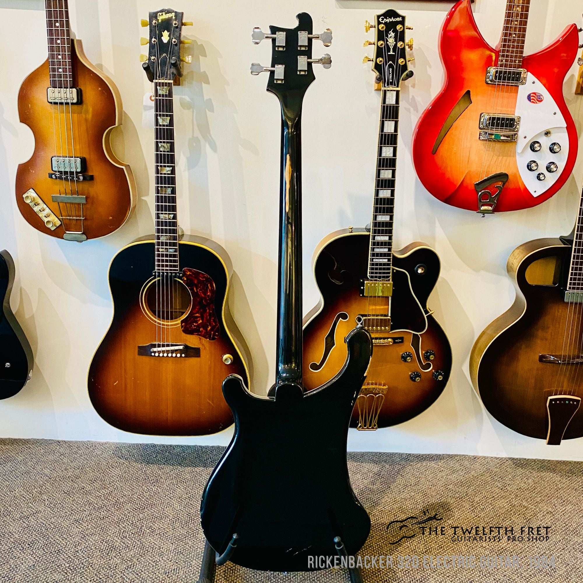 Rickenbacker 320 12弦 Rickenbacker 320-12 Jetglo 1988 – Chicago Music Exchange