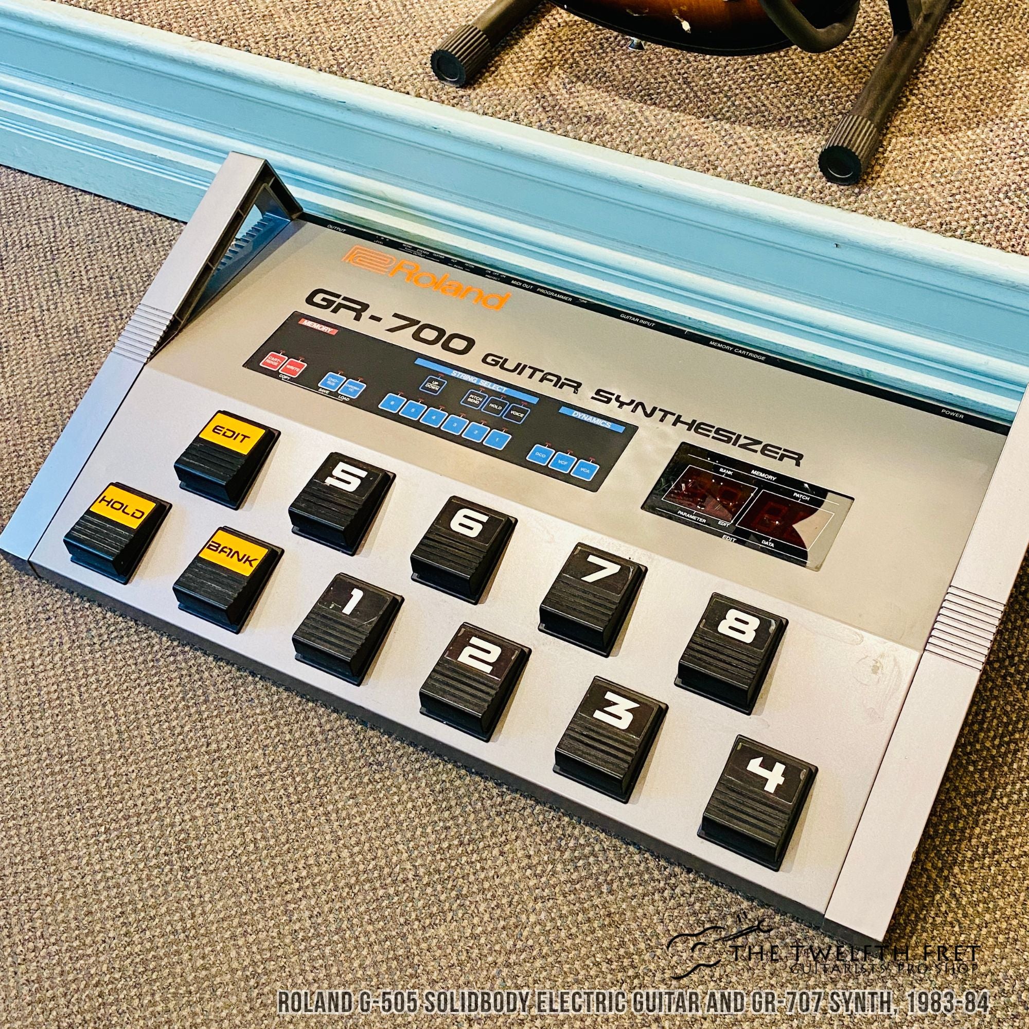 Roland G-505 Solidbody Electric Guitar and GR-707 Synthesizer - The Twelfth Fret