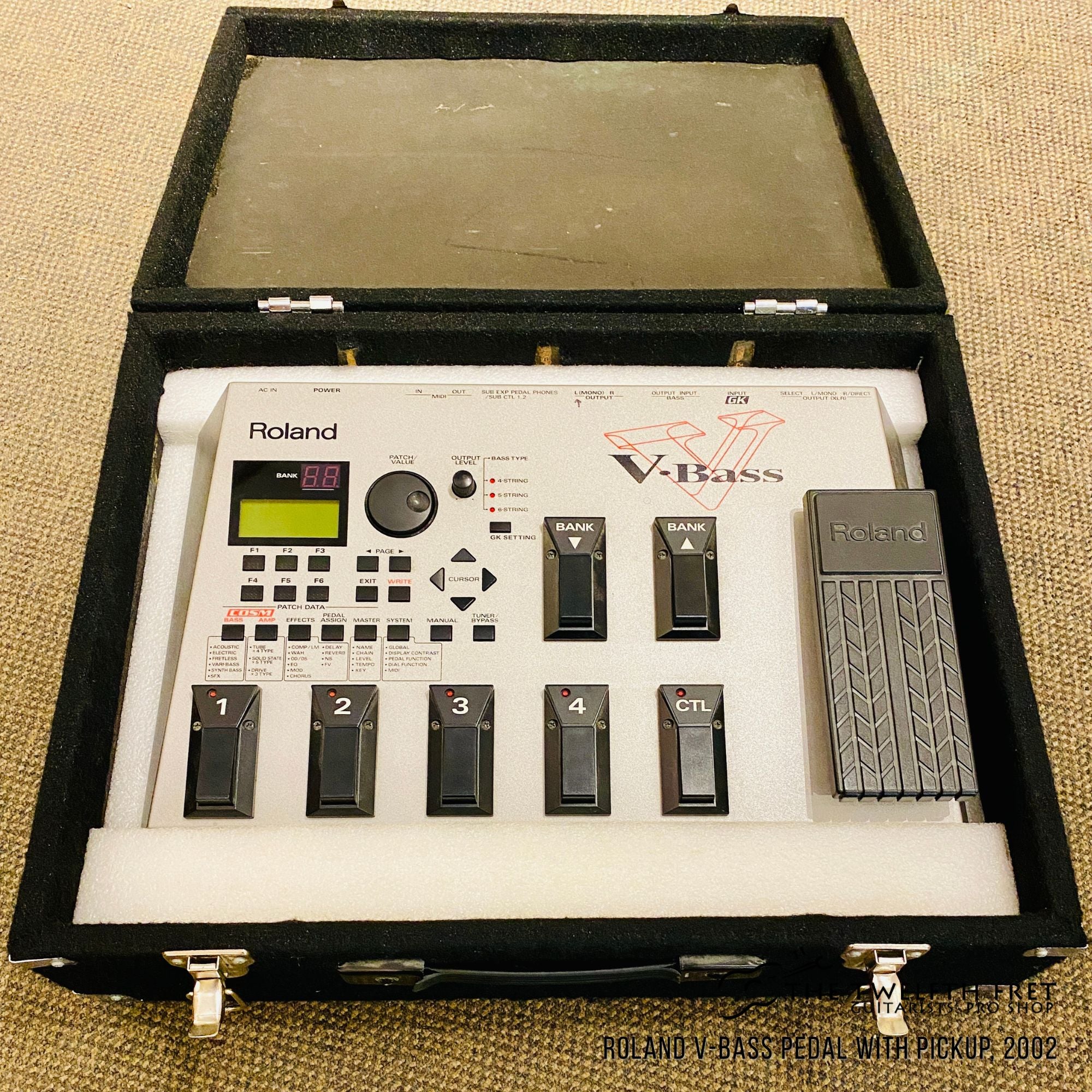 Roland V-Bass Pedal With Pickup, 2002 - The Twelfth Fret