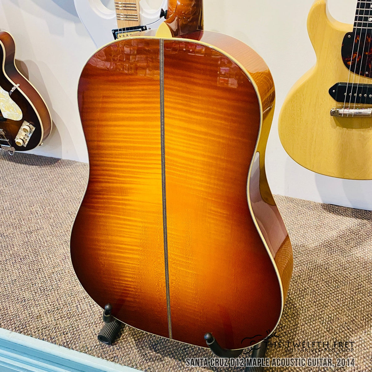 Santa Cruz D12 Maple Acoustic Guitar, 2014 - The Twelfth Fret