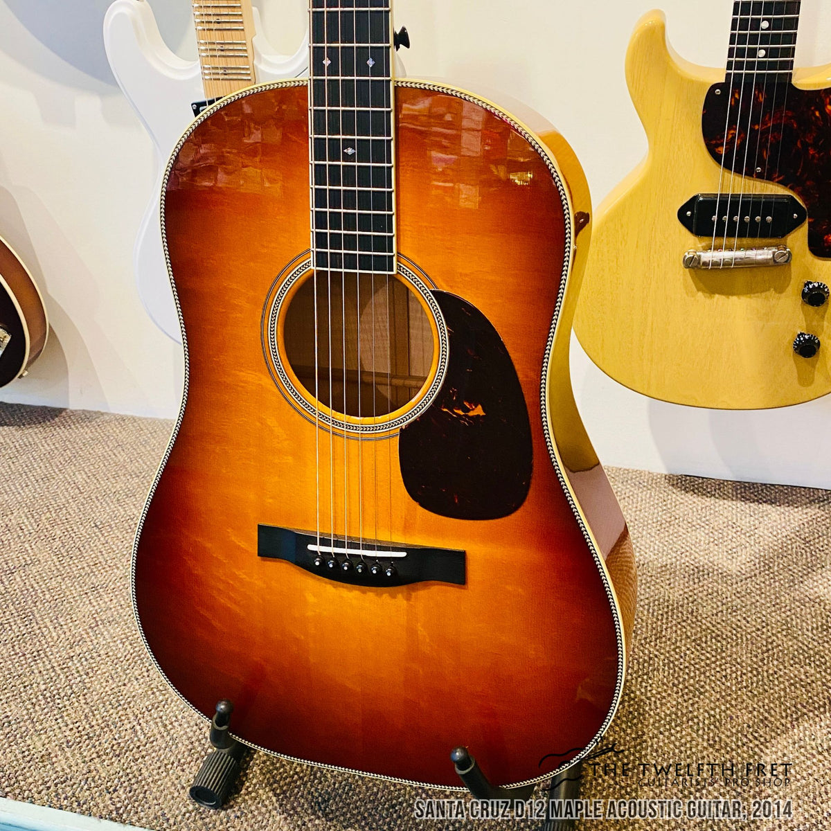 Santa Cruz D12 Maple Acoustic Guitar, 2014 - The Twelfth Fret