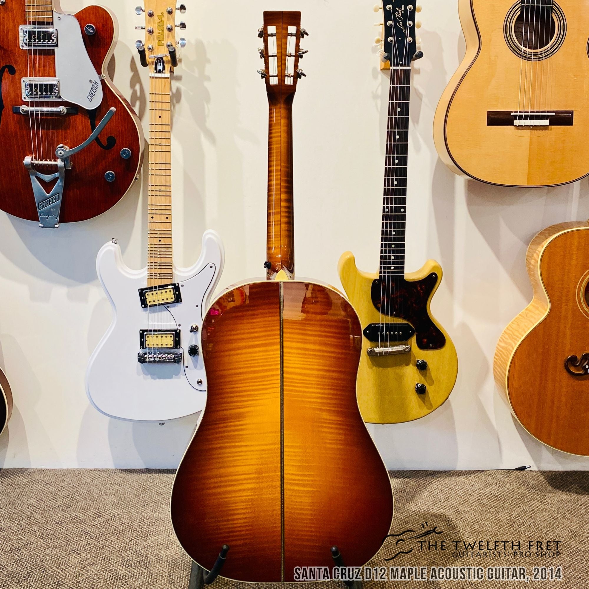 Santa Cruz D12 Maple Acoustic Guitar, 2014 - The Twelfth Fret