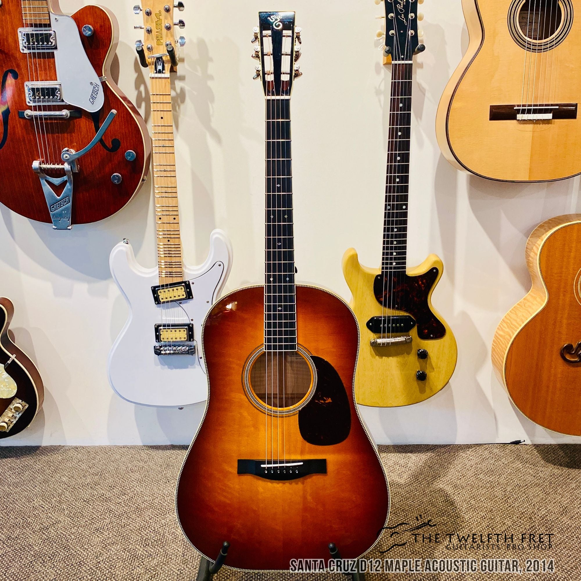 Santa Cruz D12 Maple Acoustic Guitar, 2014 - The Twelfth Fret