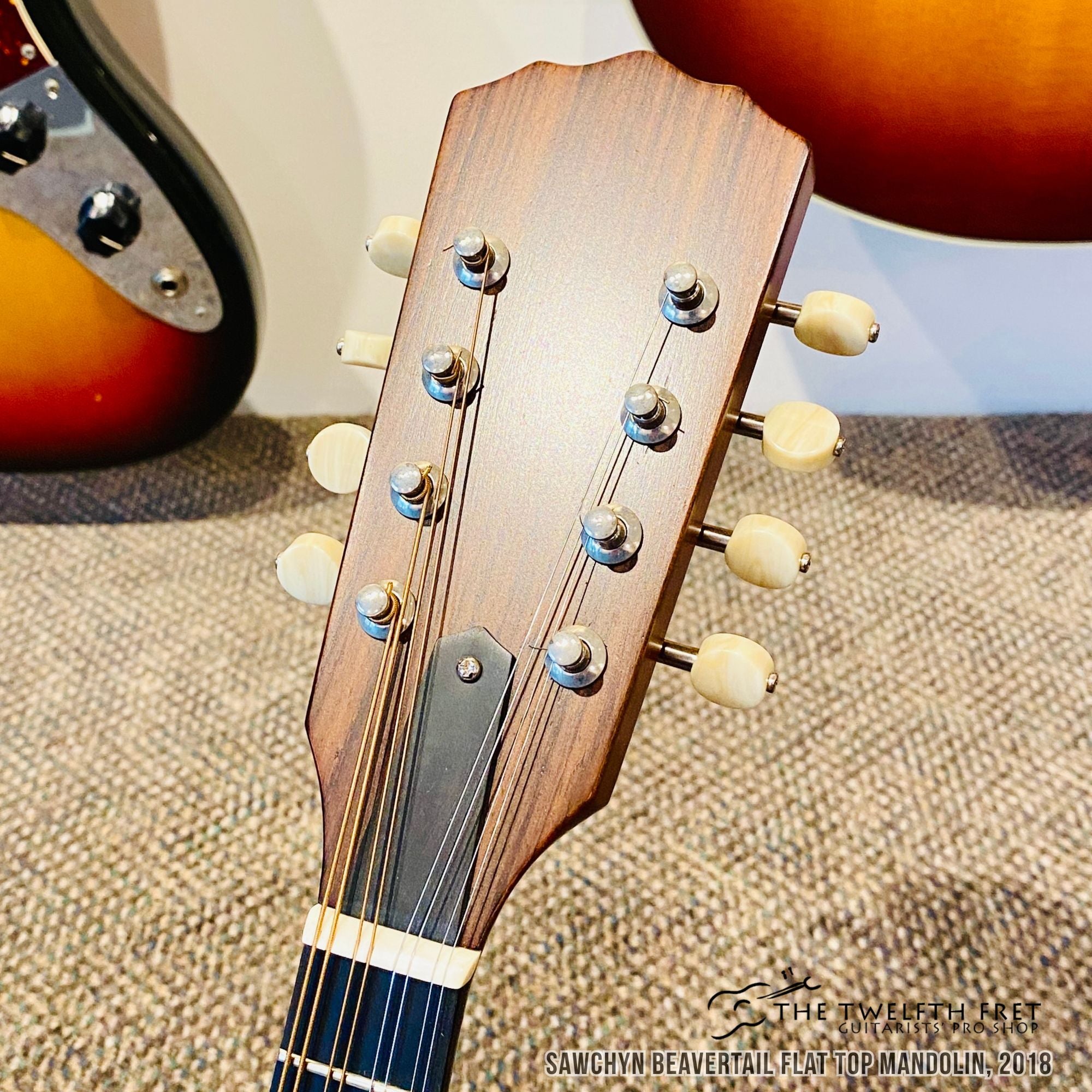Sawchyn Beavertail Flat Top Mandolin, 2018  - The Twelfth Fret
