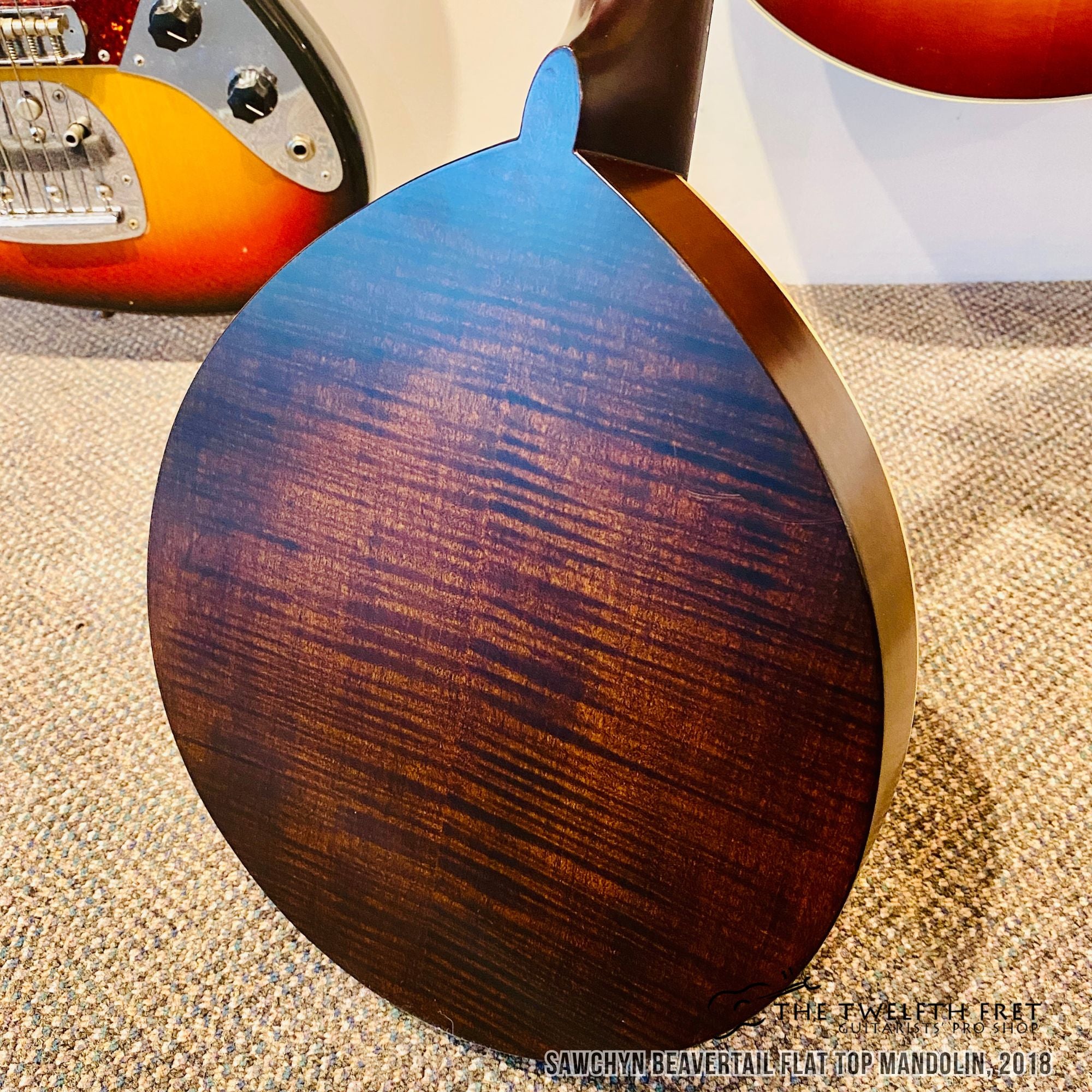 Sawchyn Beavertail Flat Top Mandolin, 2018  - The Twelfth Fret