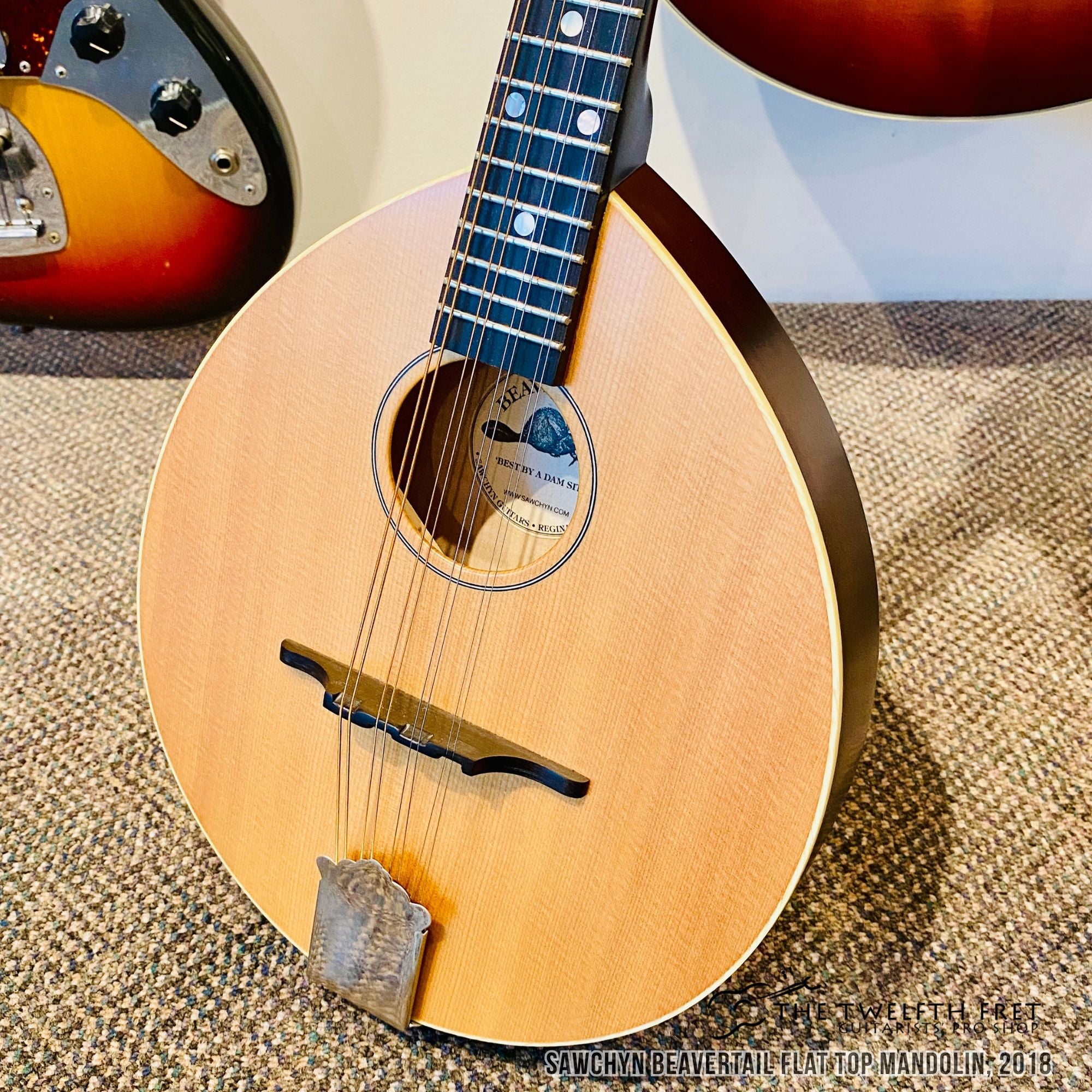 Sawchyn Beavertail Flat Top Mandolin, 2018  - The Twelfth Fret