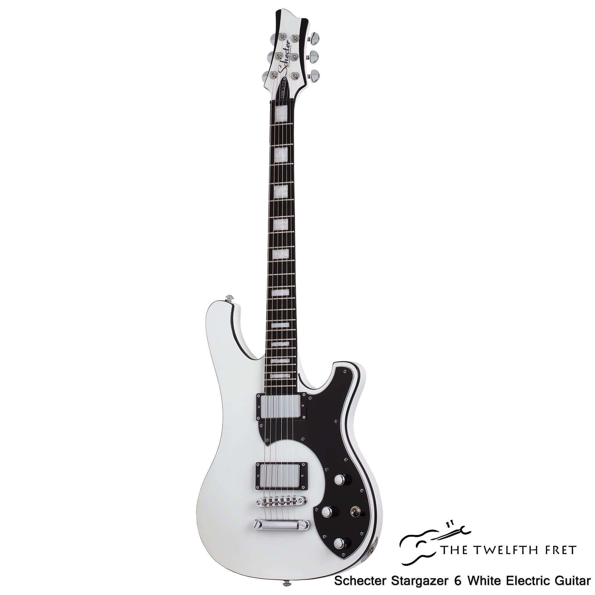 Schecter Stargazer 6 White Electric Guitar - The Twelfth Fret