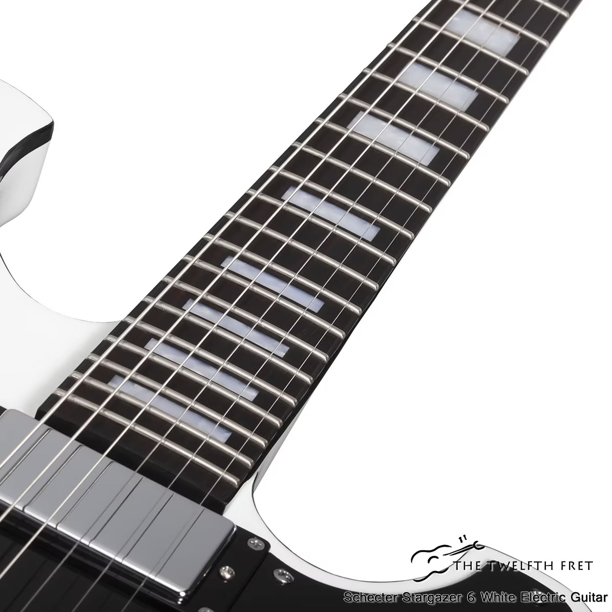 Schecter Stargazer 6 White Electric Guitar - The Twelfth Fret