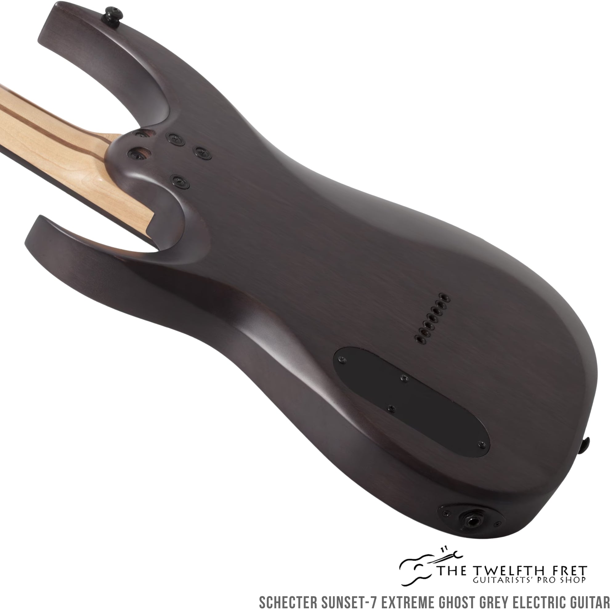 Schecter Sunset-7 Extreme Ghost Grey Electric Guitar - The Twelfth Fret 