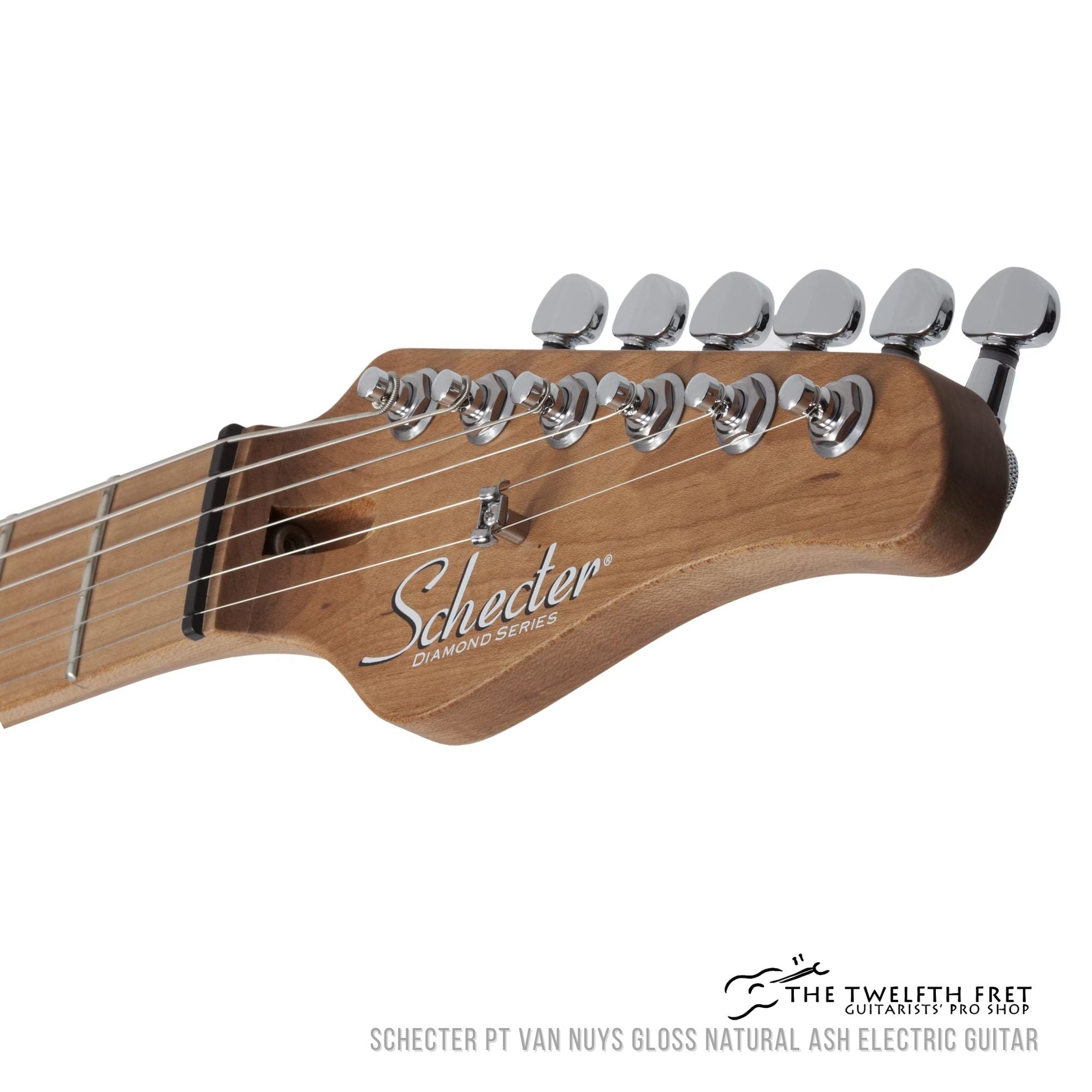 Schecter PT Van Nuys Gloss Natural Ash Electric Guitar - The Twelfth Fret