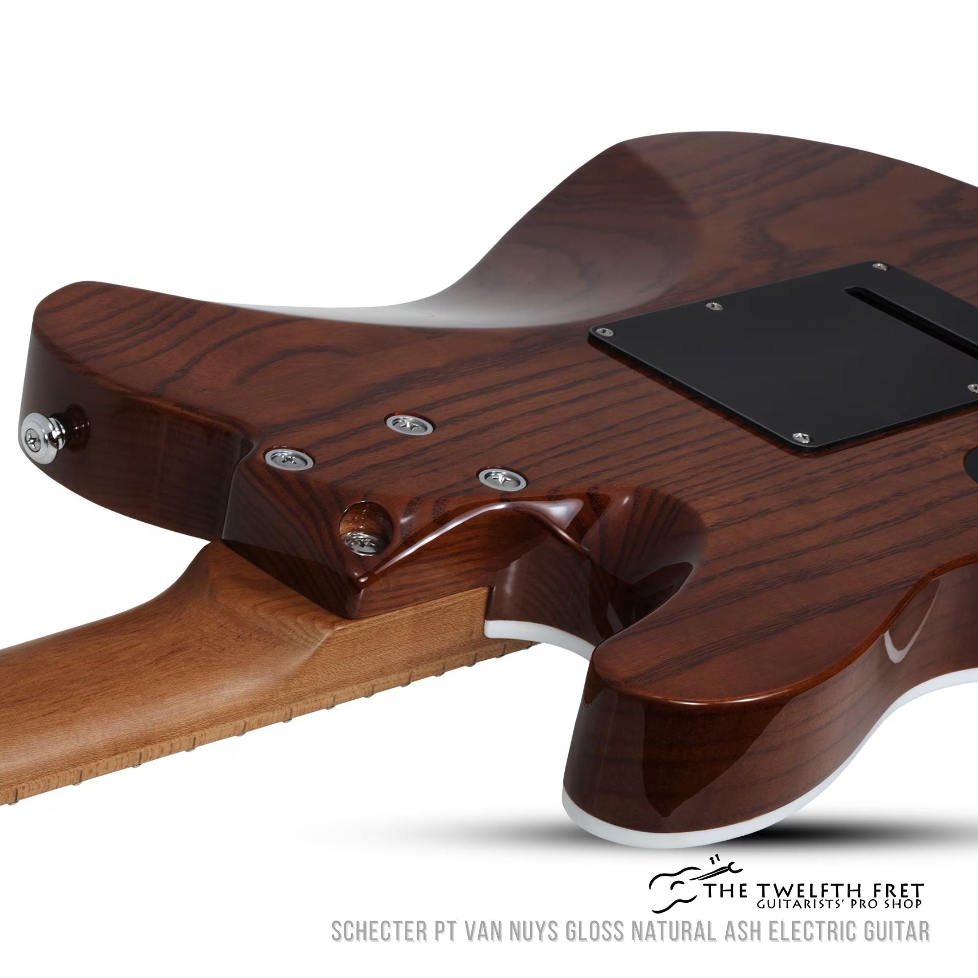 Schecter PT Van Nuys Gloss Natural Ash Electric Guitar - The Twelfth Fret