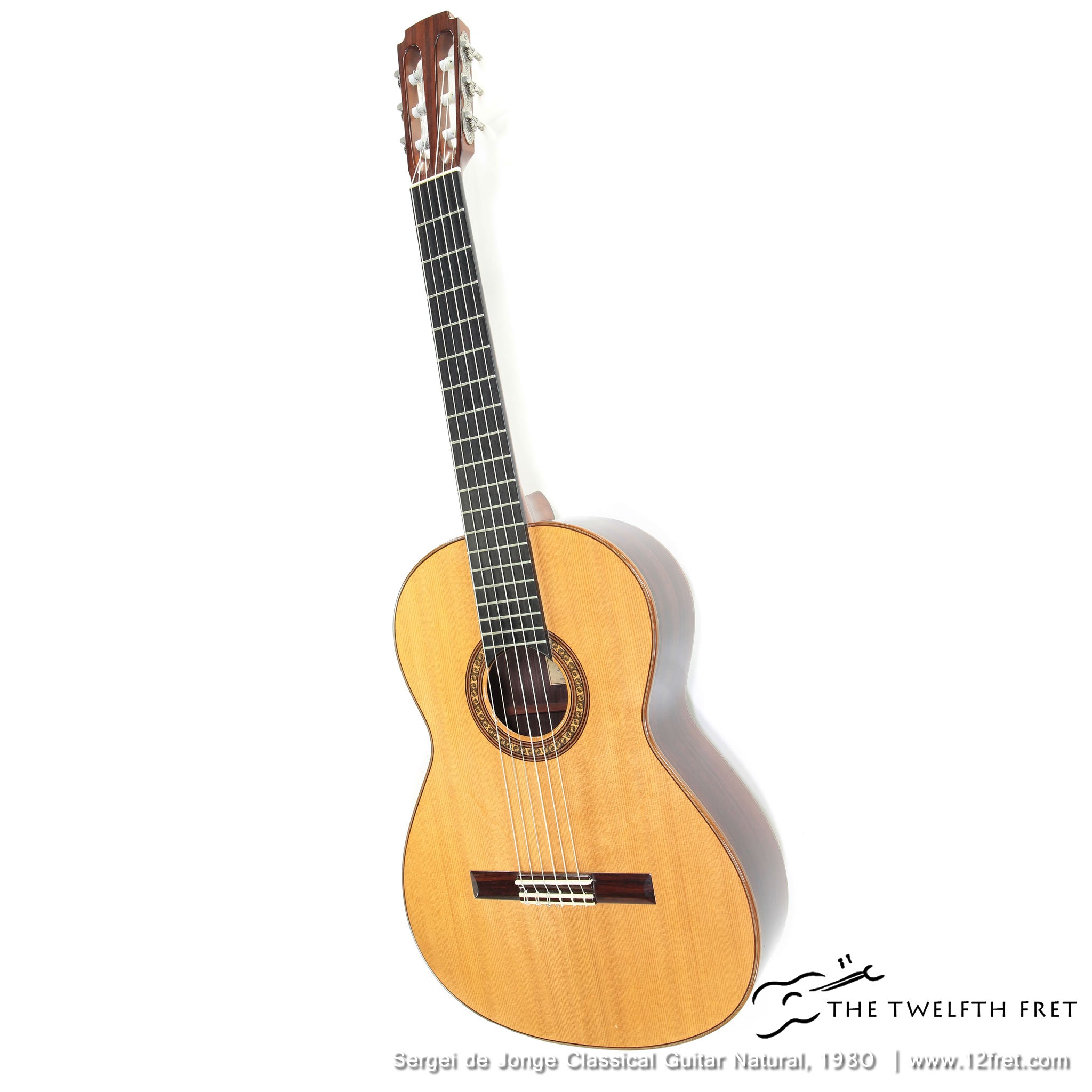 Sergei de Jonge Classical Guitar Natural, 1980 - The Twelfth Fret