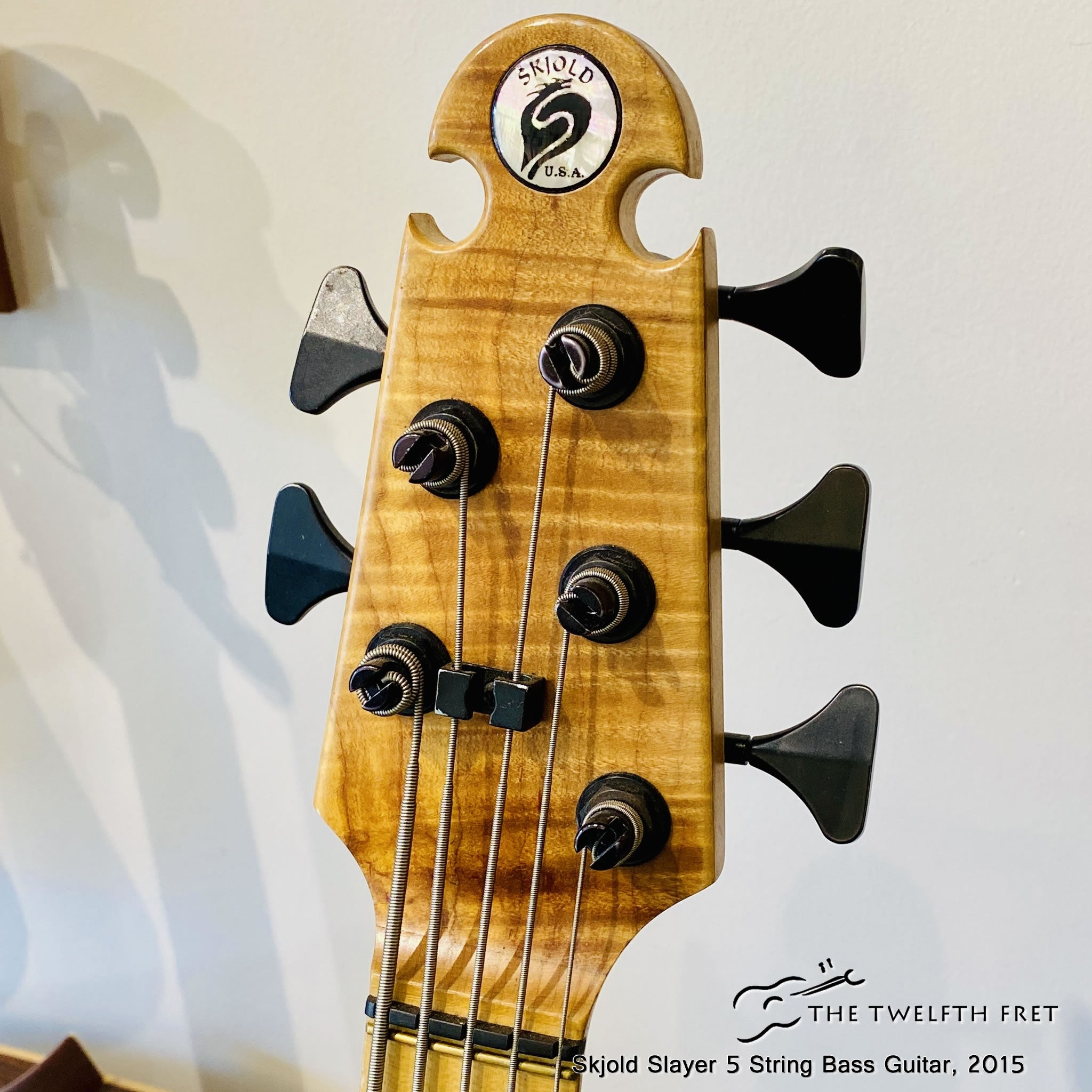Skjold Slayer 5 String Bass Guitar, 2015 - The Twelfth Fret