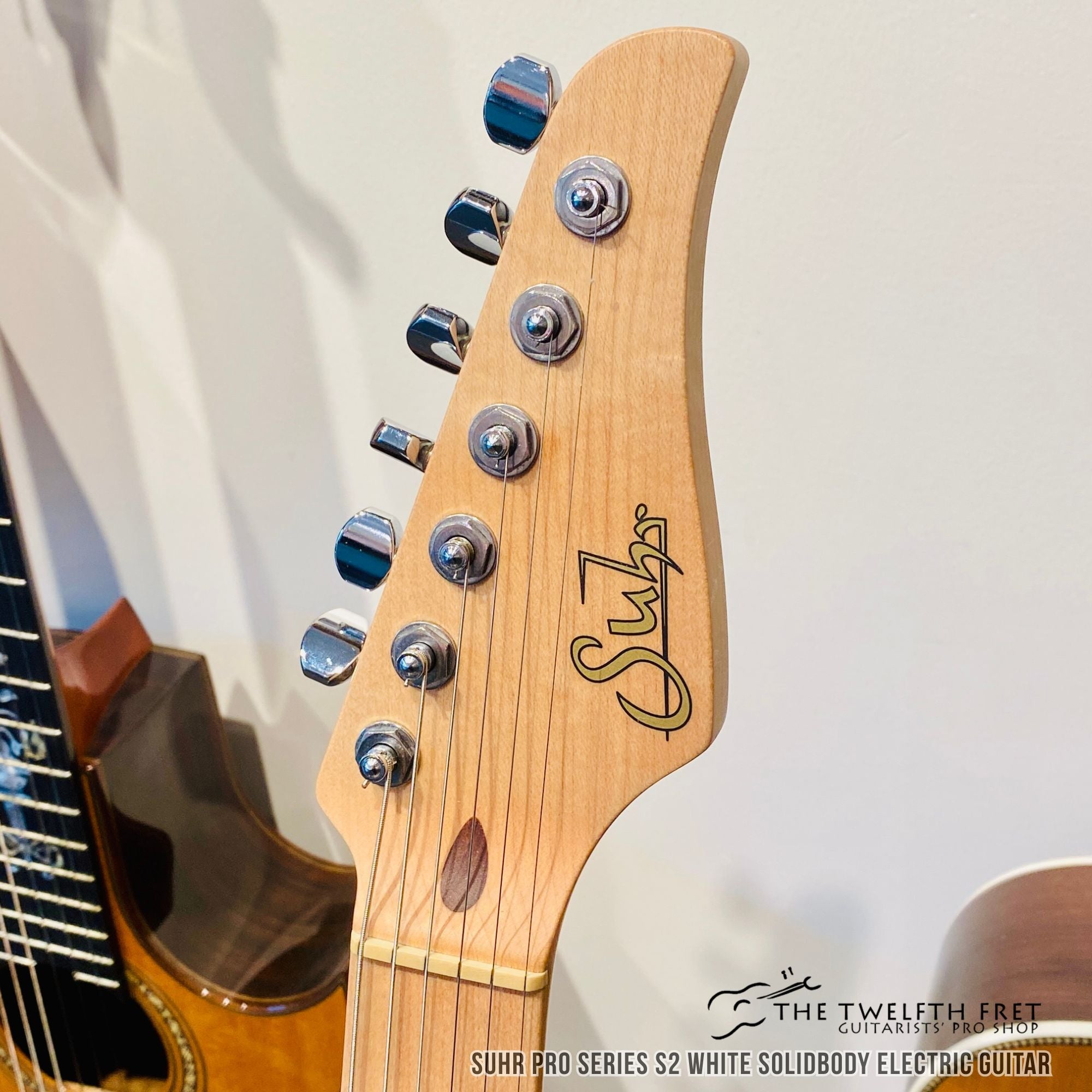 Suhr Pro Series S2 White Solidbody Electric Guitar - The Twelfth Fret