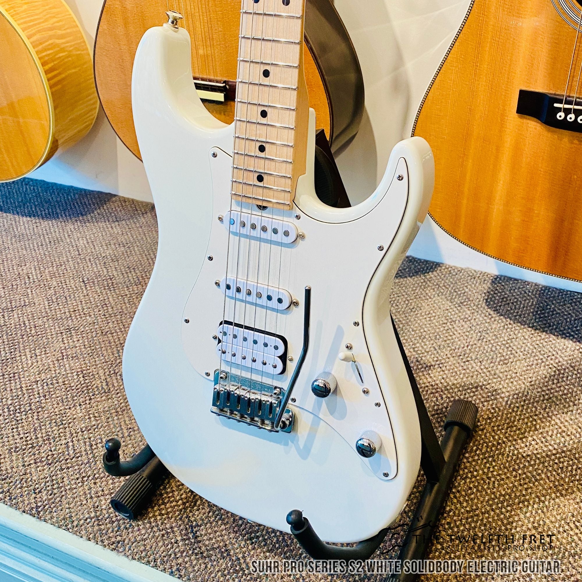 Suhr Pro Series S2 White Solidbody Electric Guitar - The Twelfth Fret