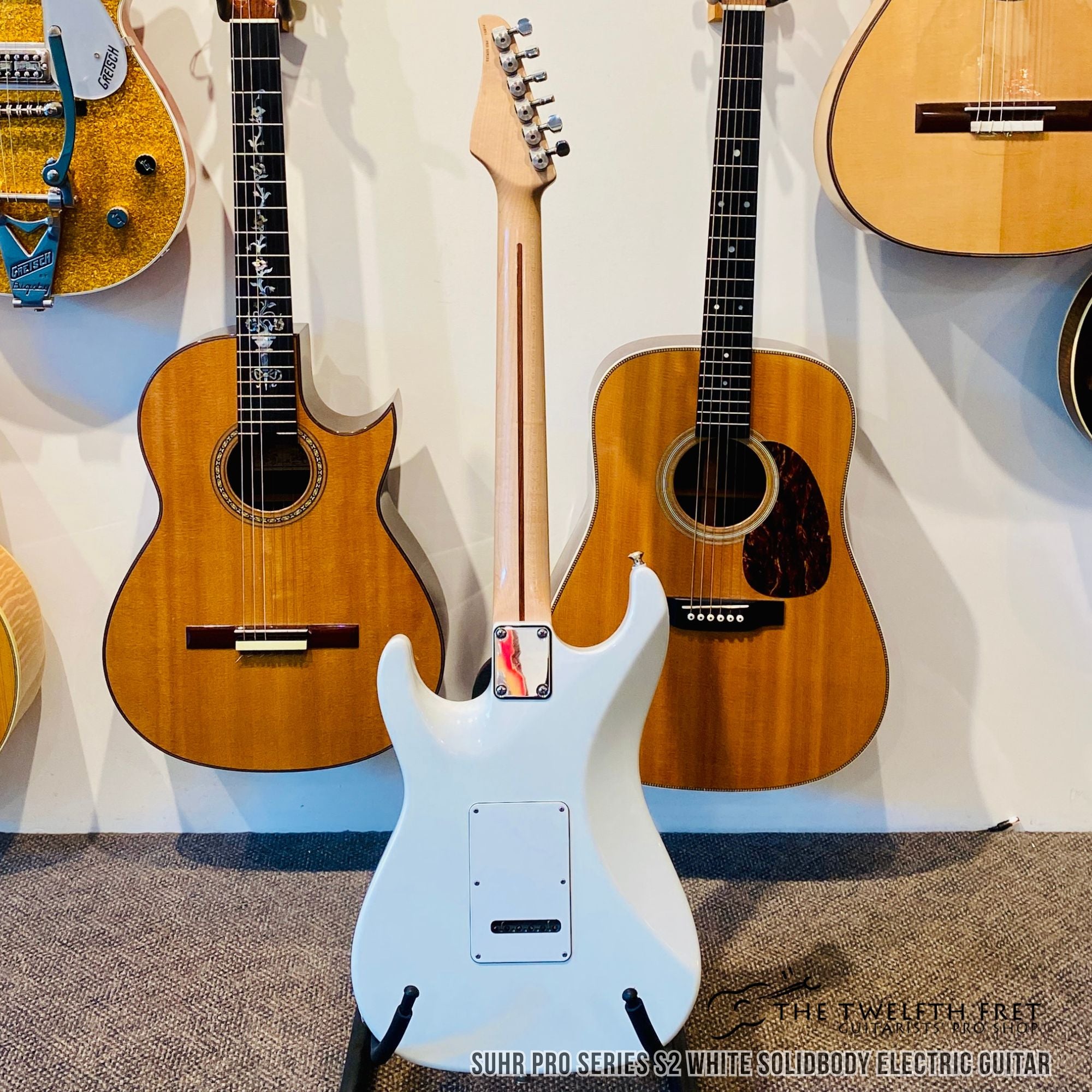 Suhr Pro Series S2 White Solidbody Electric Guitar - The Twelfth Fret