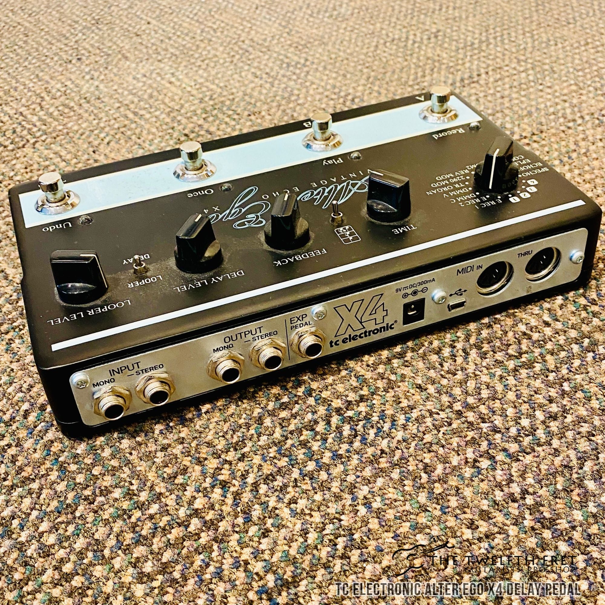 TC Electronic Alter Ego X4 Delay Pedal - The Twelfth Fret
