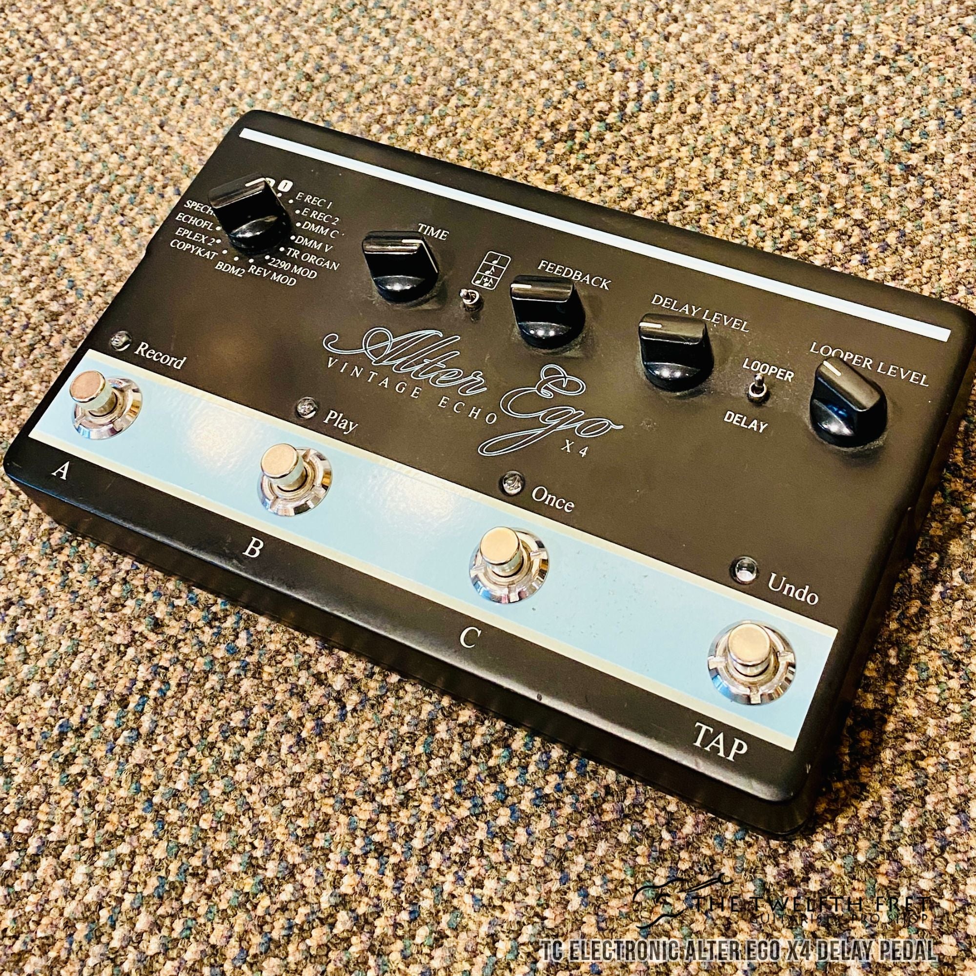 TC Electronic Alter Ego X4 Delay Pedal - The Twelfth Fret