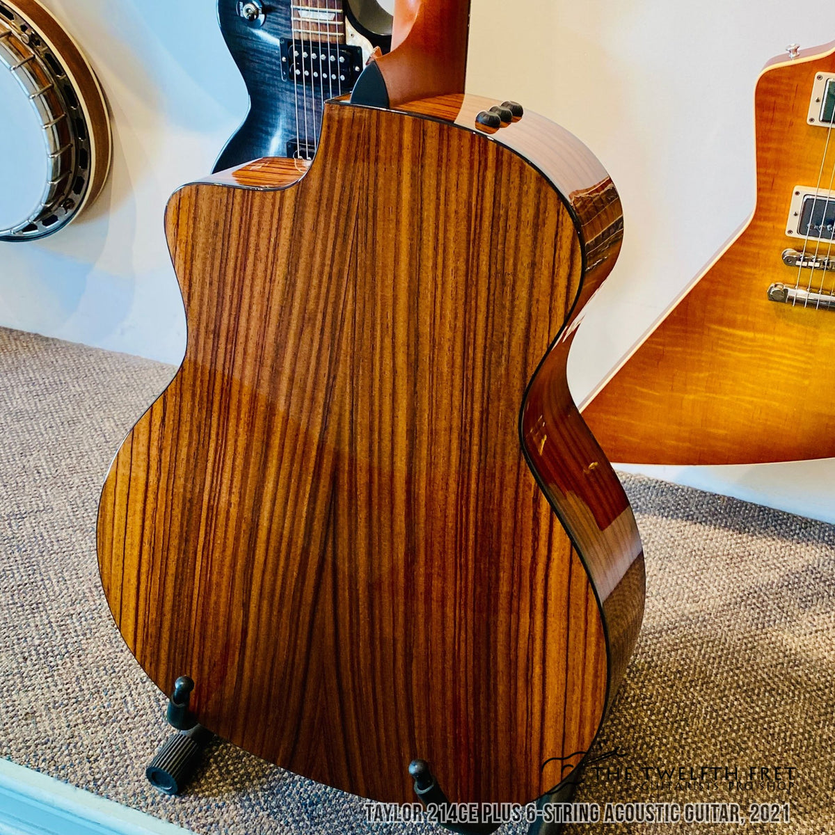 Taylor 214ce Plus 6-String Acoustic Guitar, 2021 - The Twelfth Fret