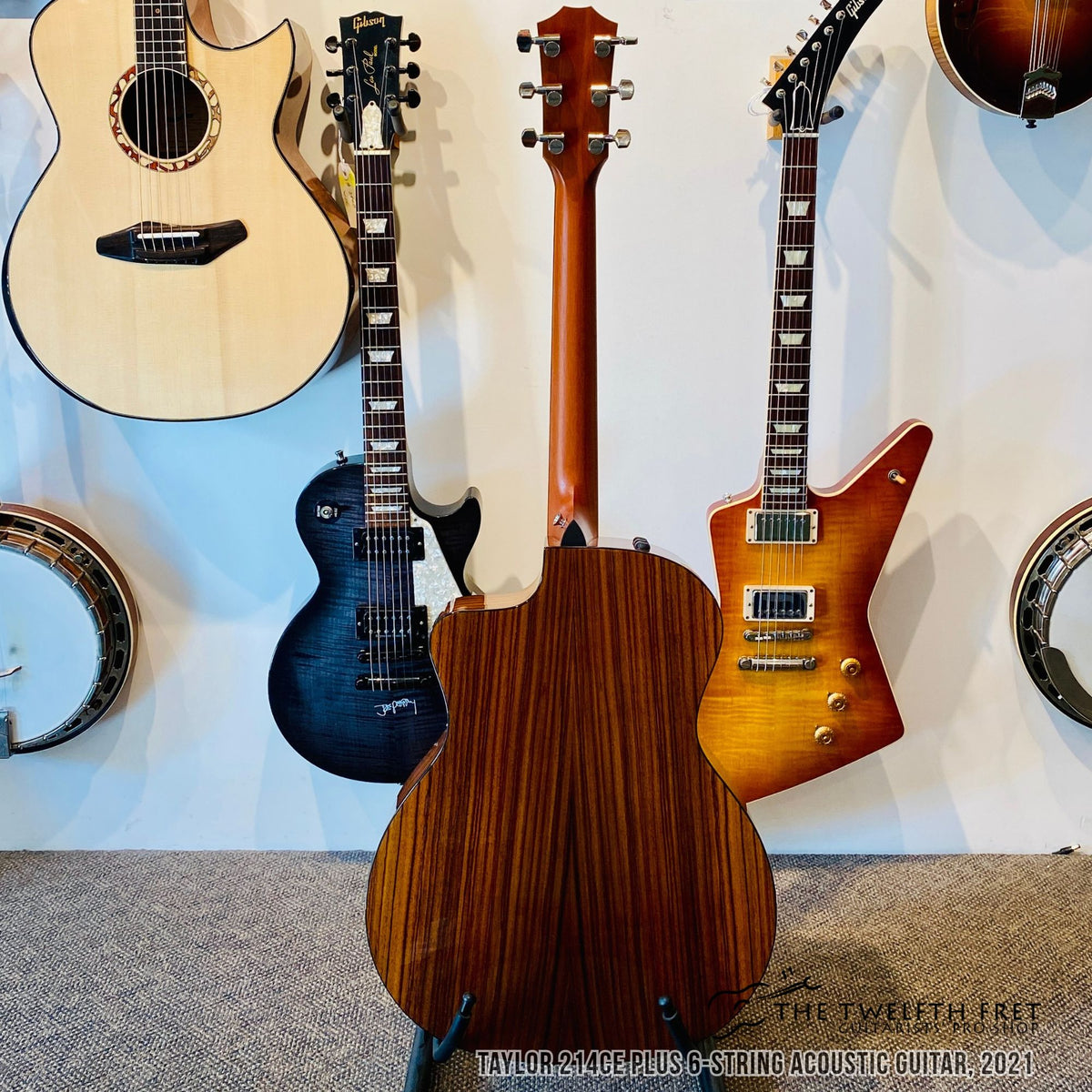 Taylor 214ce Plus 6-String Acoustic Guitar, 2021 - The Twelfth Fret