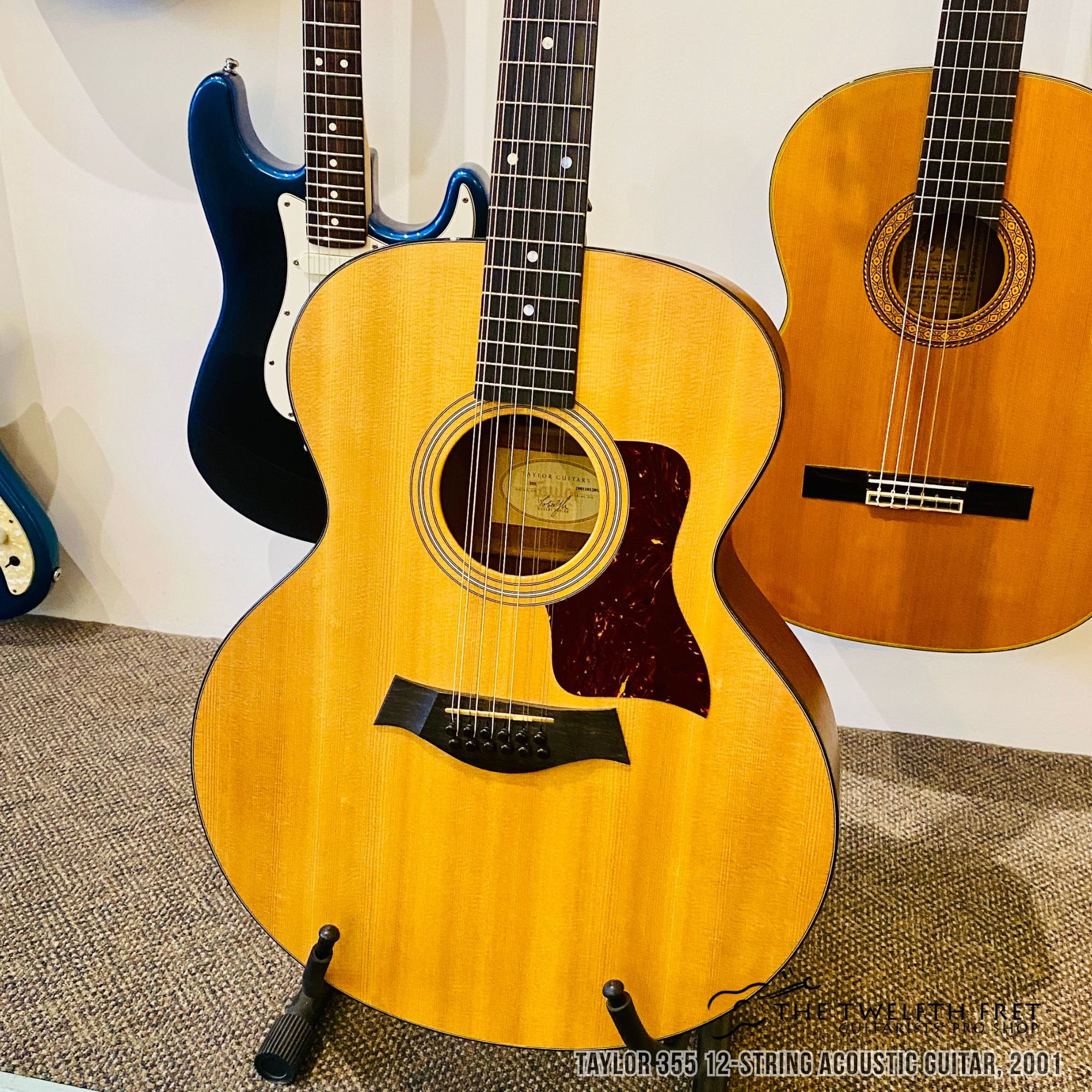 Taylor 355 12-String Acoustic Guitar, 2001 - The Twelfth Fret