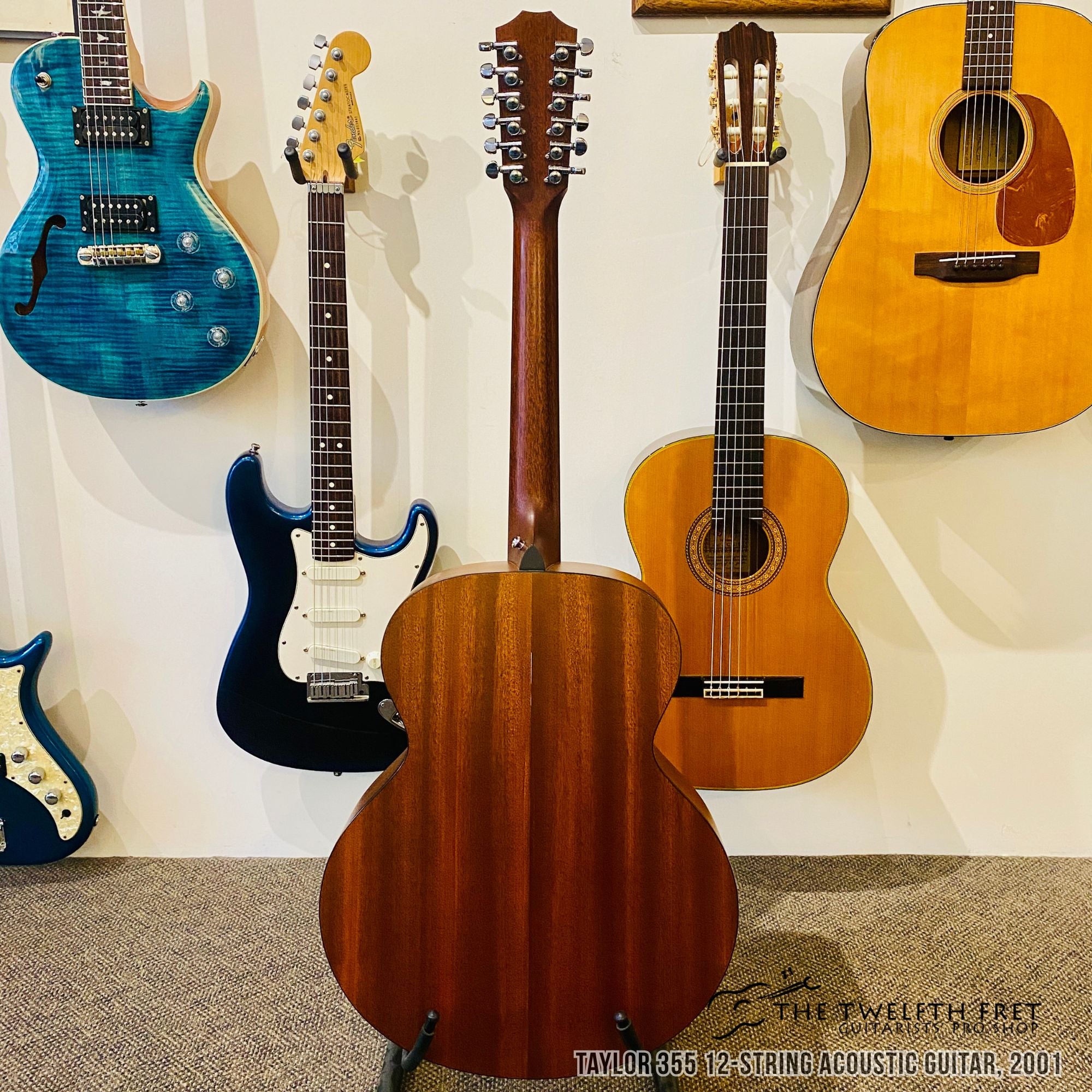 Taylor 355 12-String Acoustic Guitar, 2001 - The Twelfth Fret