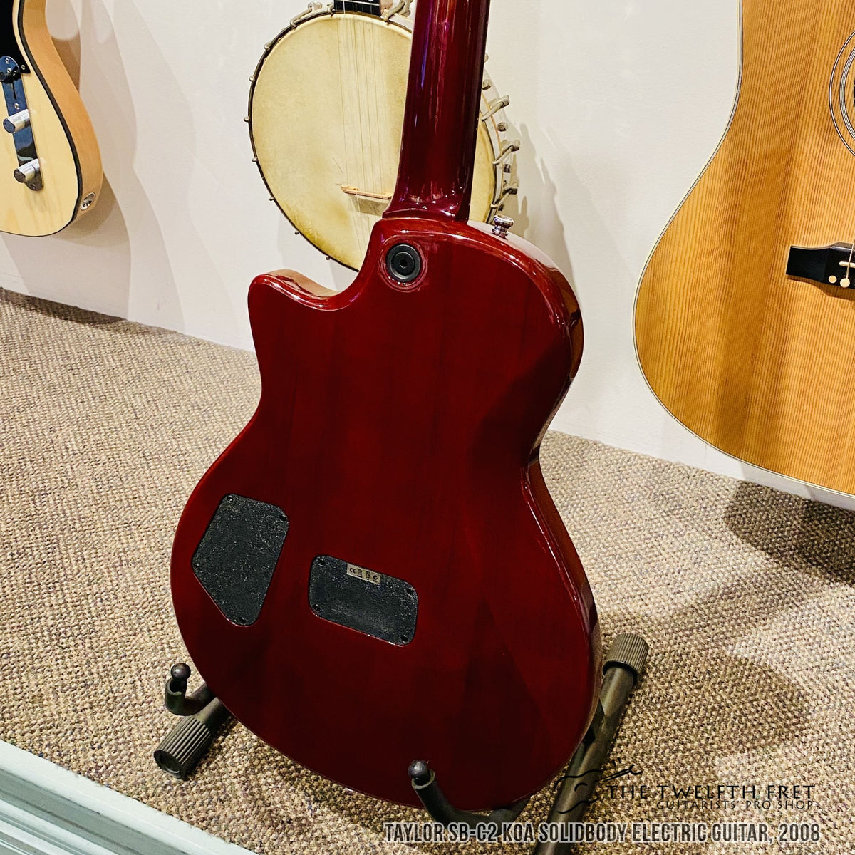 Taylor SB-C2 Koa Solidbody Electric Guitar, 2008 - The Twelfth Fret
