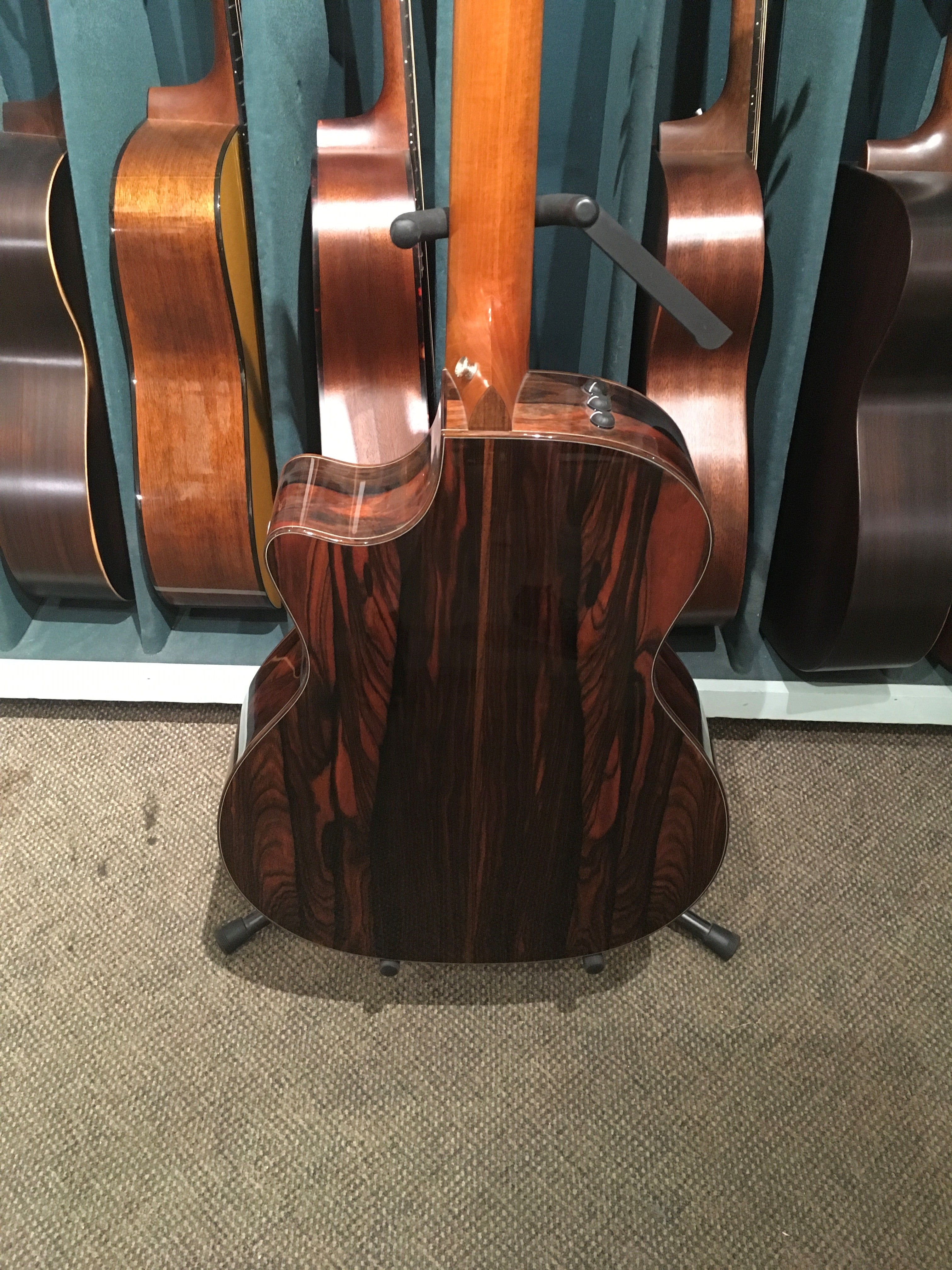 Taylor Custom GA Ebony Acoustic Guitar Used - The Twelfth Fret