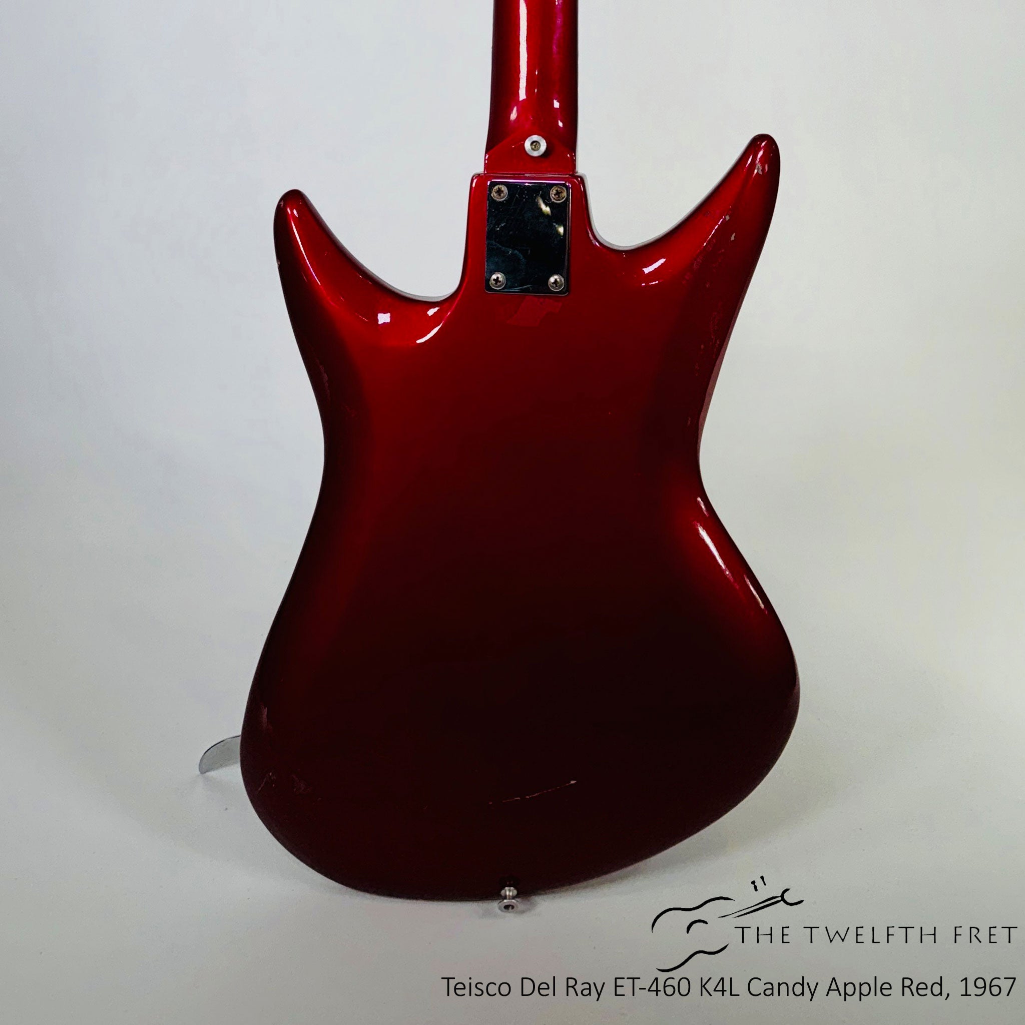 Teisco Del Ray ET-460 K4L Candy Apple Red, 1967 [USED] - The Twelfth Fret