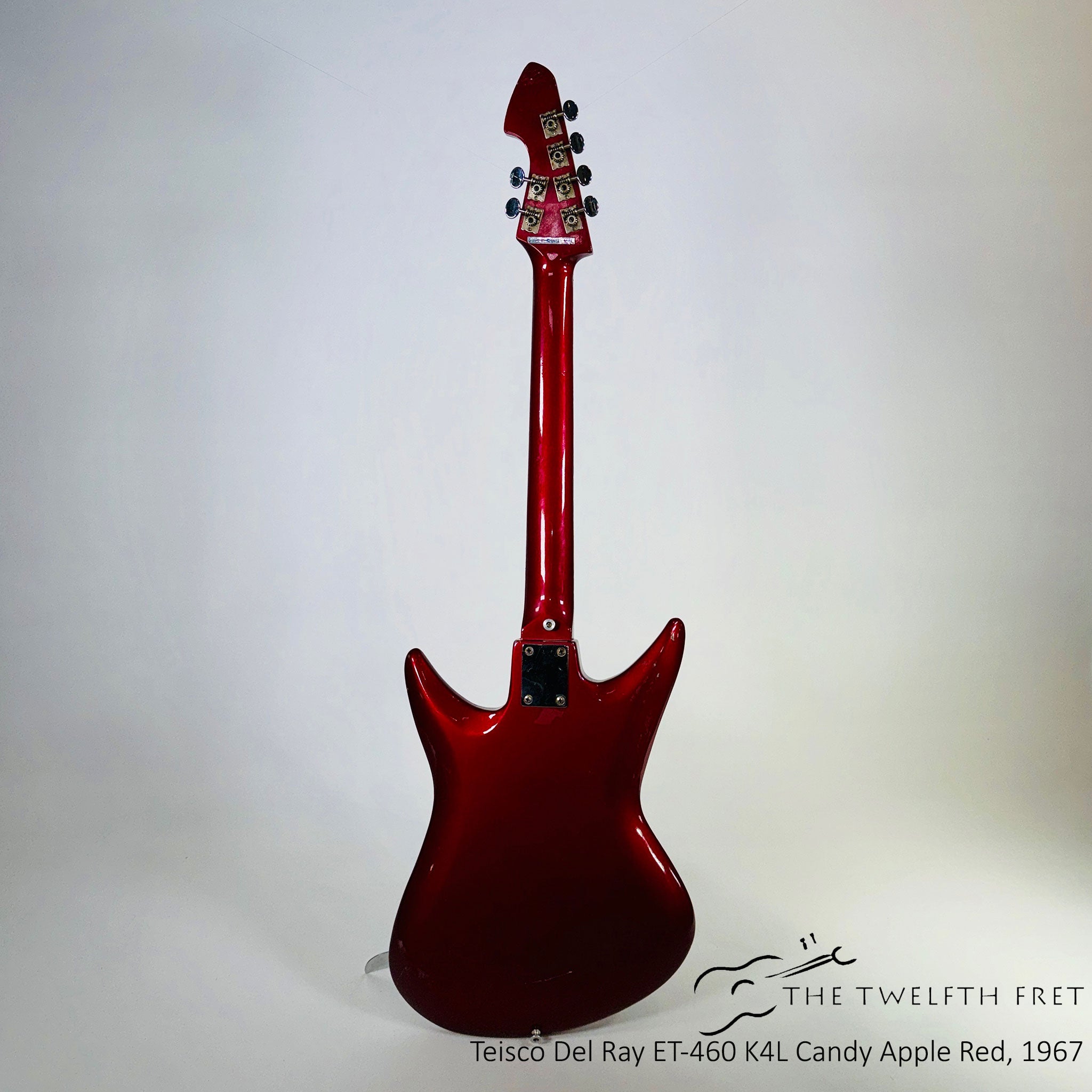 Teisco Del Ray ET-460 K4L Candy Apple Red, 1967 [USED] - The Twelfth Fret