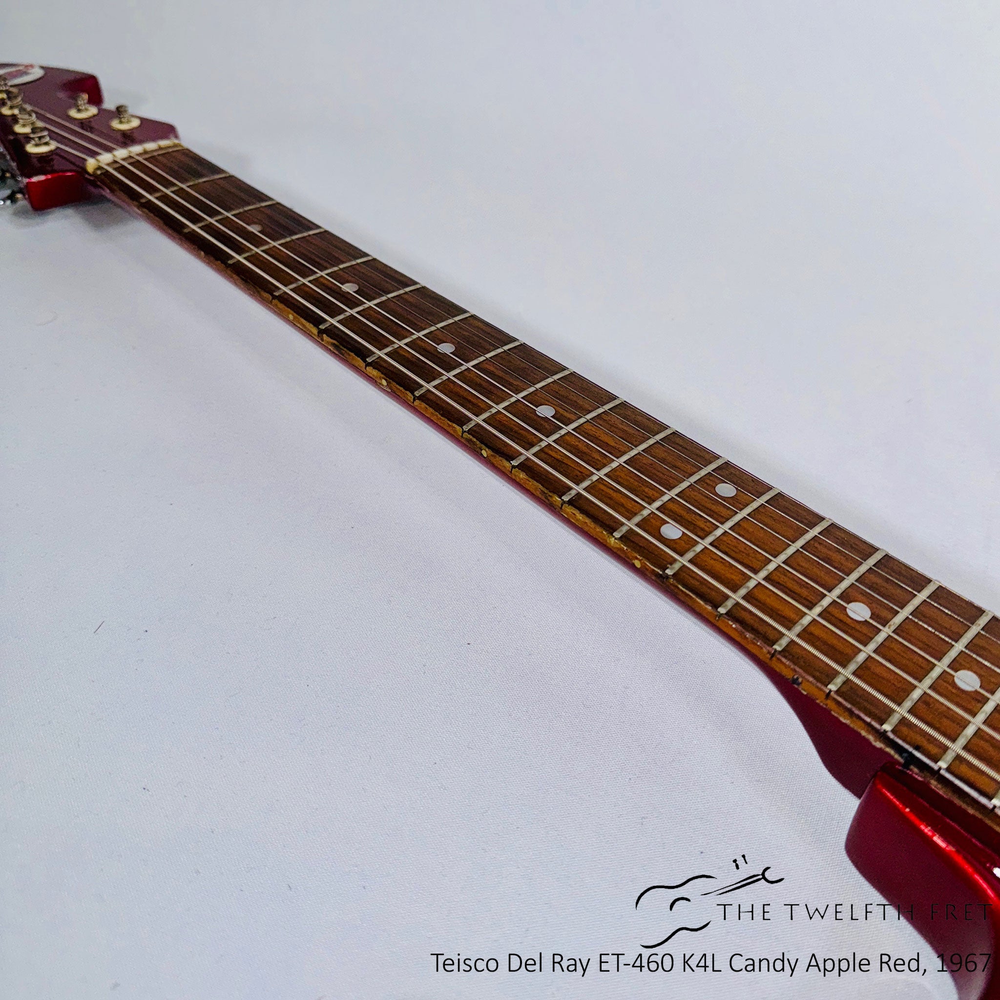 Teisco Del Ray ET-460 K4L Candy Apple Red, 1967 [USED] - The Twelfth Fret