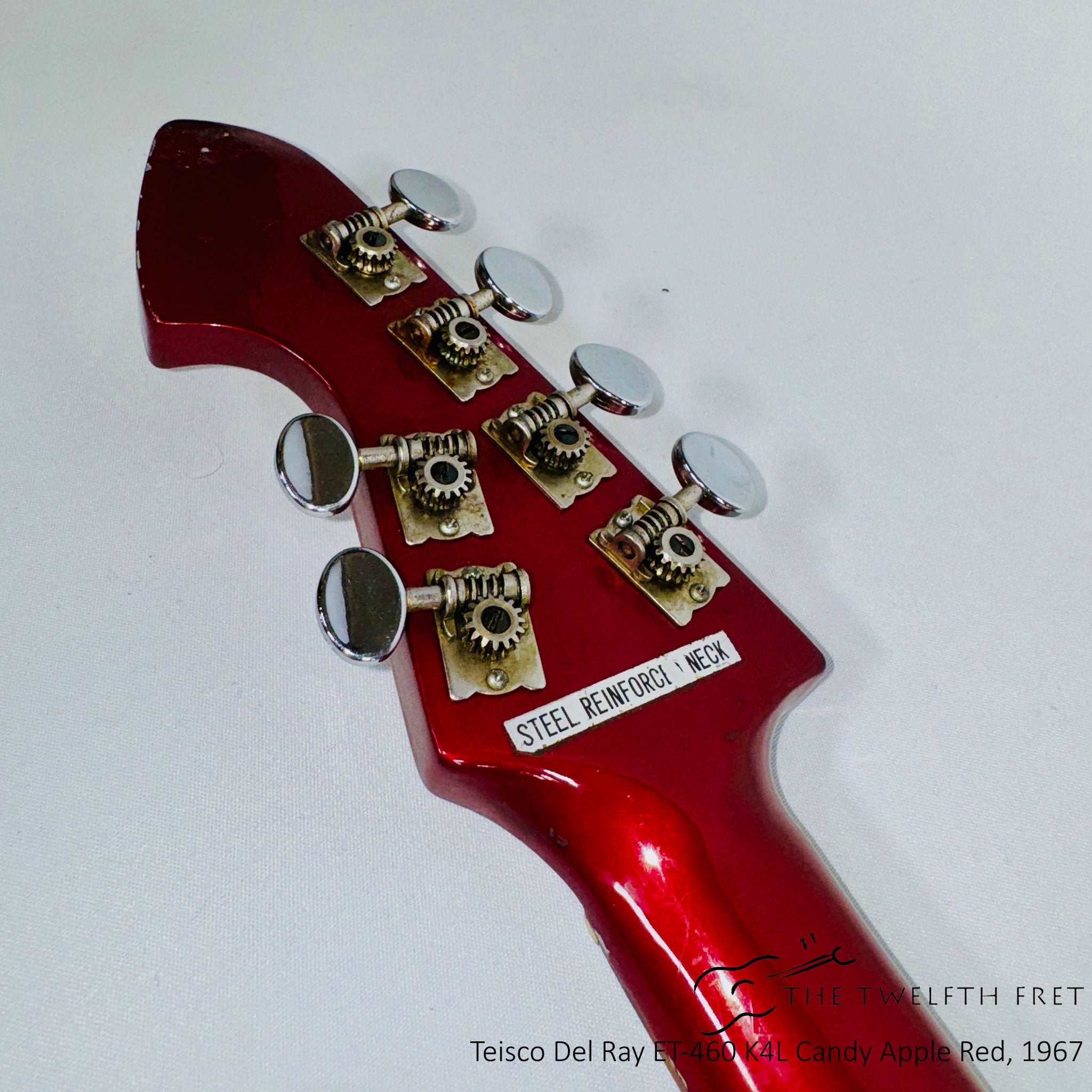 Teisco Del Ray ET-460 K4L Candy Apple Red, 1967 [USED] - The Twelfth Fret