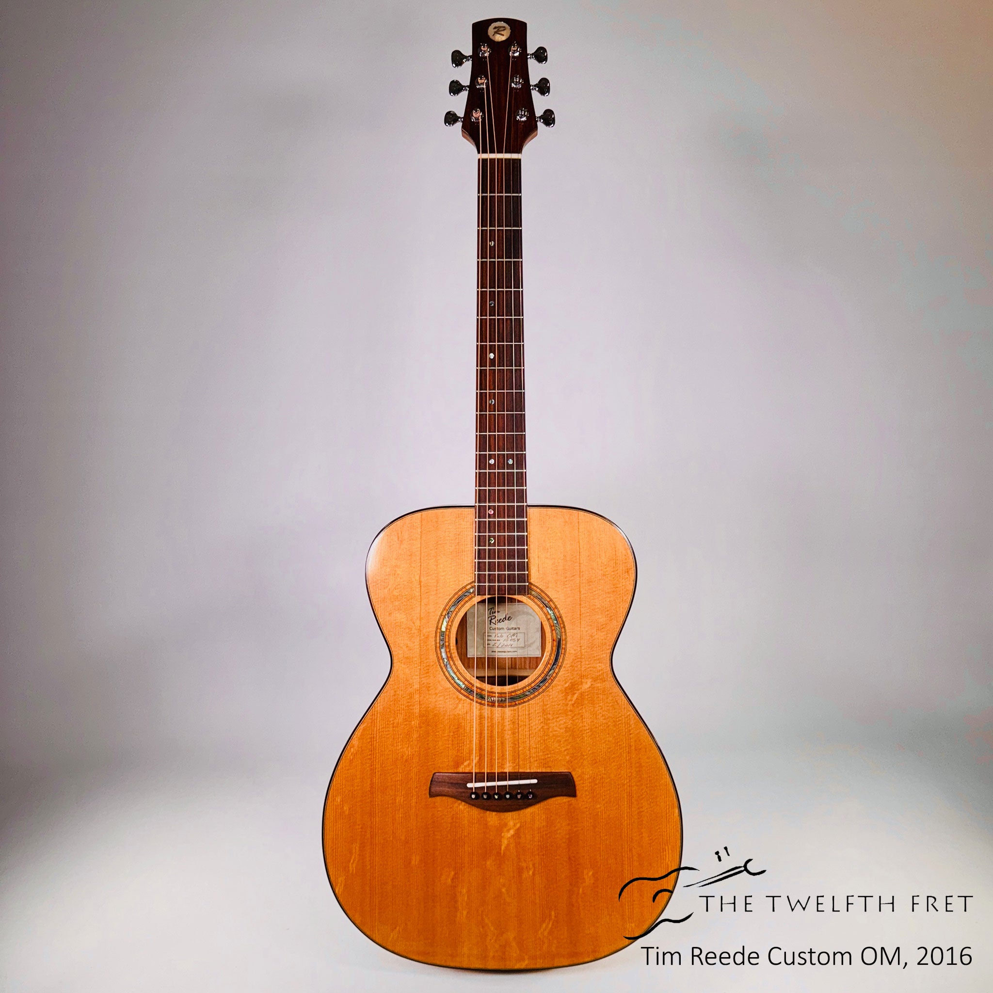 Tim Reede Custom OM Acoustic Guitar 2016 [USED] - The Twelfth Fret