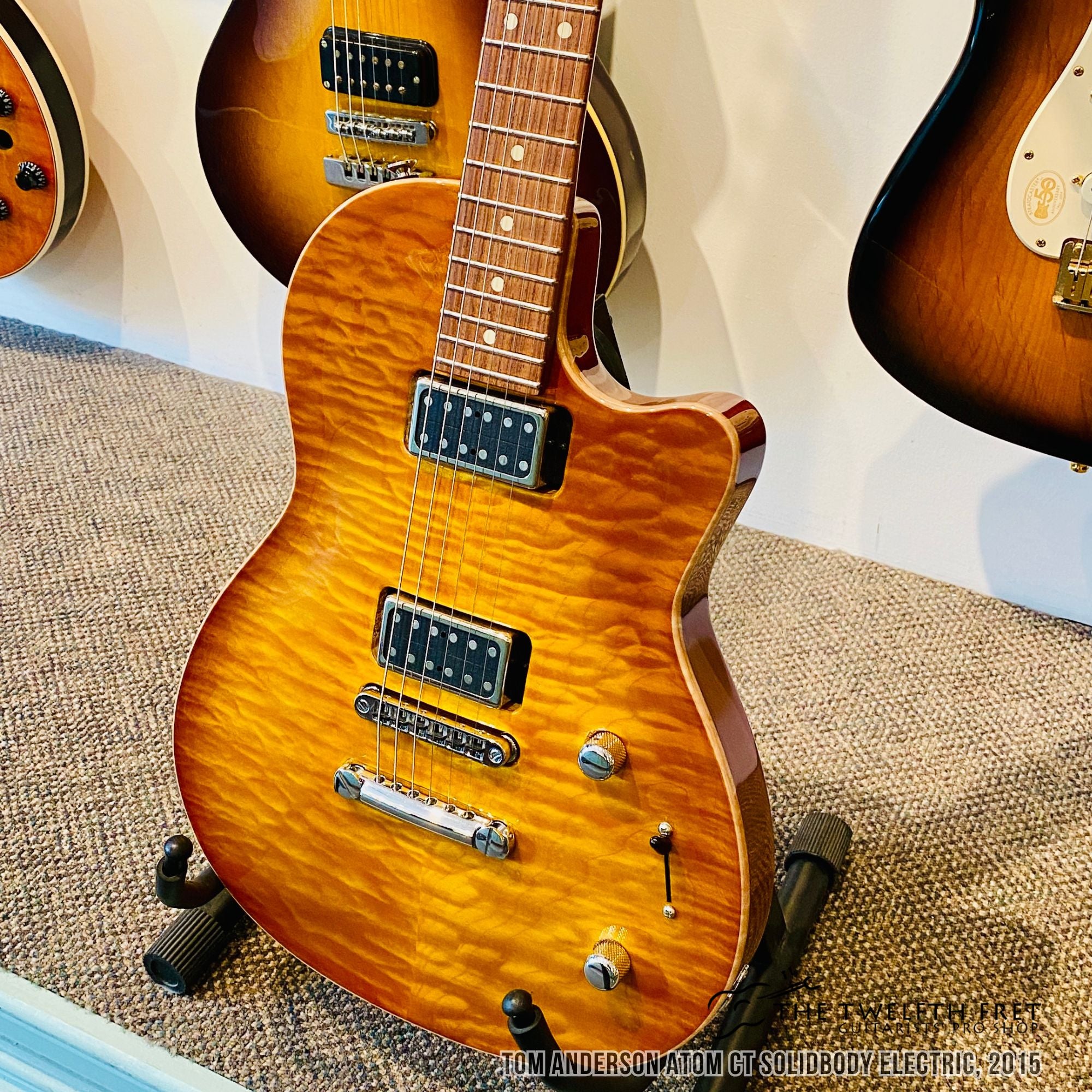 Tom Anderson Atom CT Solidbody Electric Guitar, 2015 - The Twelfth Fret