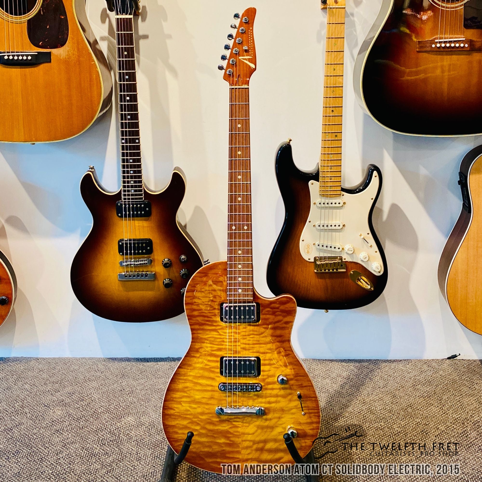 Tom Anderson Atom CT Solidbody Electric Guitar, 2015 - The Twelfth Fret