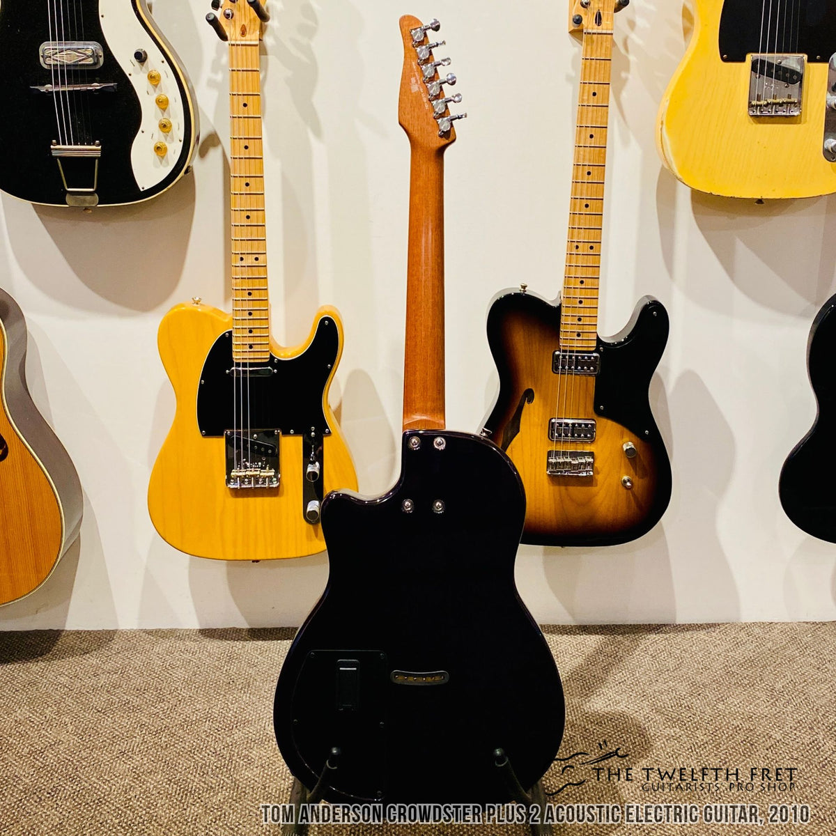 Tom Anderson Crowdster Plus 2 Acoustic Electric Guitar, 2010 - The Twelfth Fret