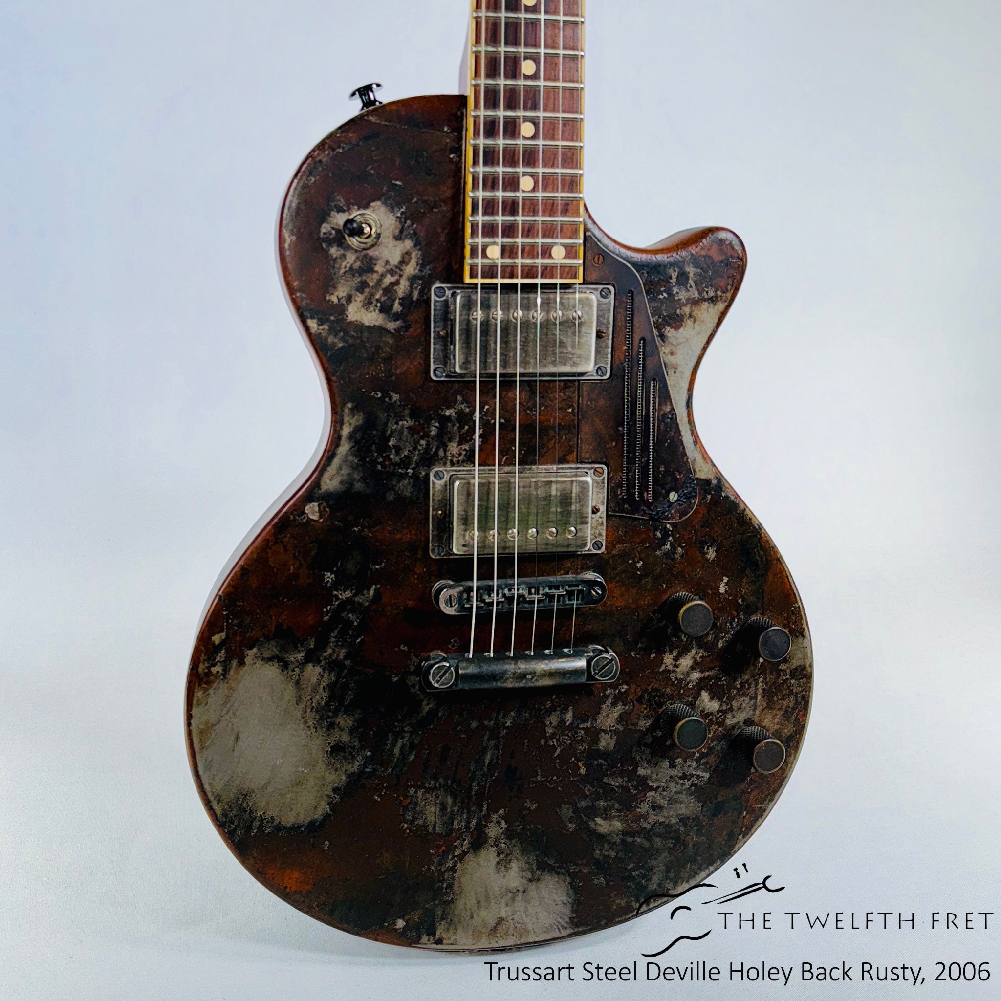 Trussart Steel Deville Holey Back Rusty,2006  [USED] - The Twelfth Fret