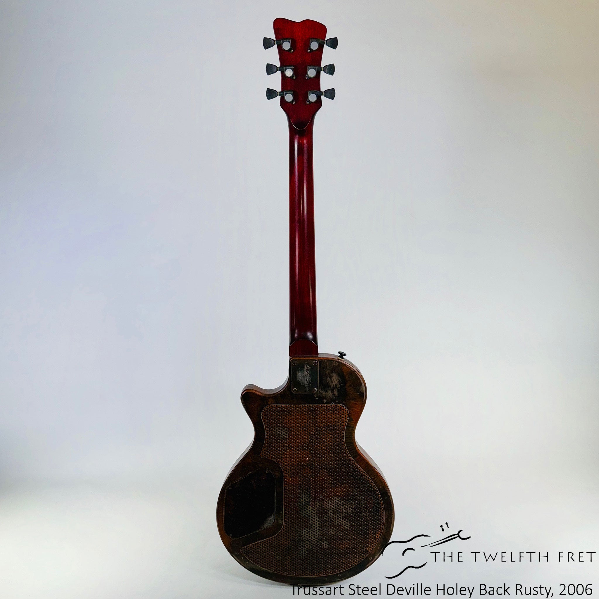 Trussart Steel Deville Holey Back Rusty,2006  [USED] - The Twelfth Fret