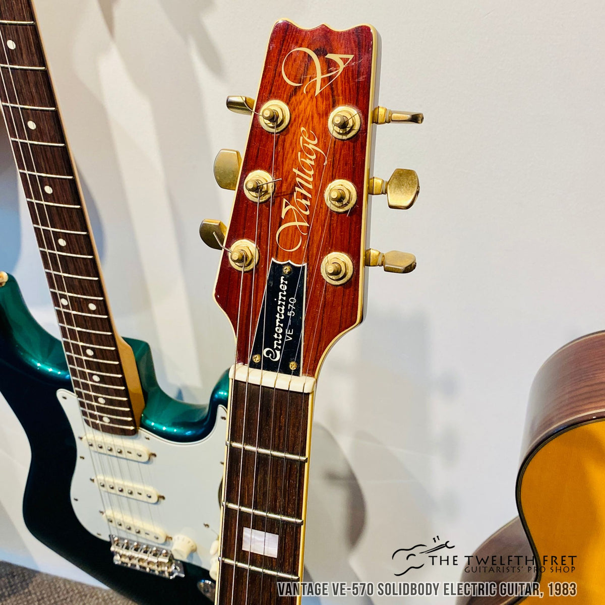 Vantage VE-570 Solidbody Electric Guitar, 1983 - The Twelfth Fret