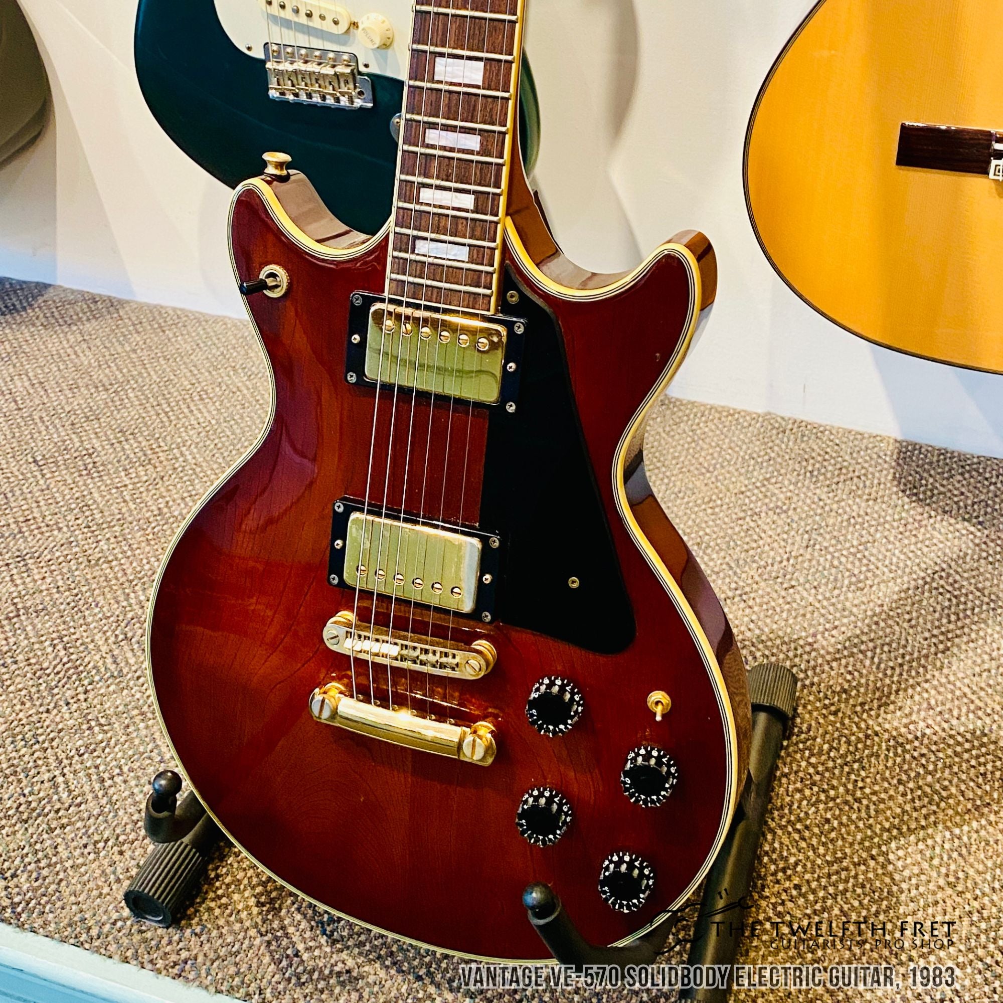 Vantage VE-570 Solidbody Electric Guitar, 1983 - The Twelfth Fret