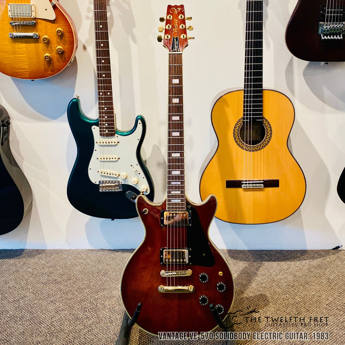 Vantage VE-570 Solidbody Electric Guitar, 1983 - The Twelfth Fret