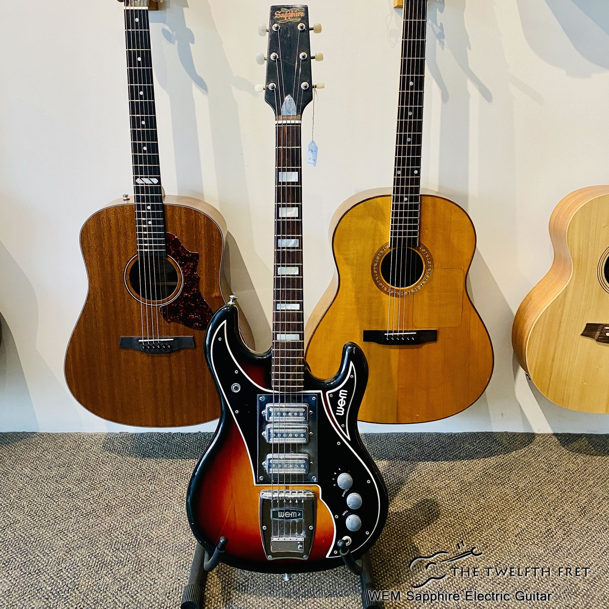 WEM Sapphire Electric Guitar - The Twelfth Fret