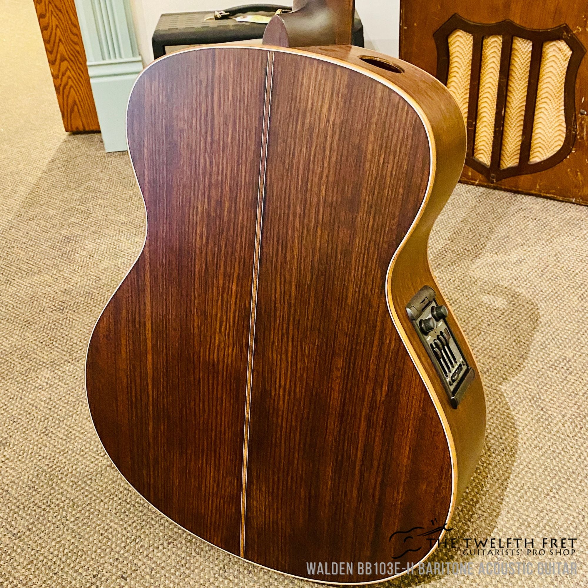 Walden BB103E-H Baritone Acoustic Guitar - The Twelfth Fret