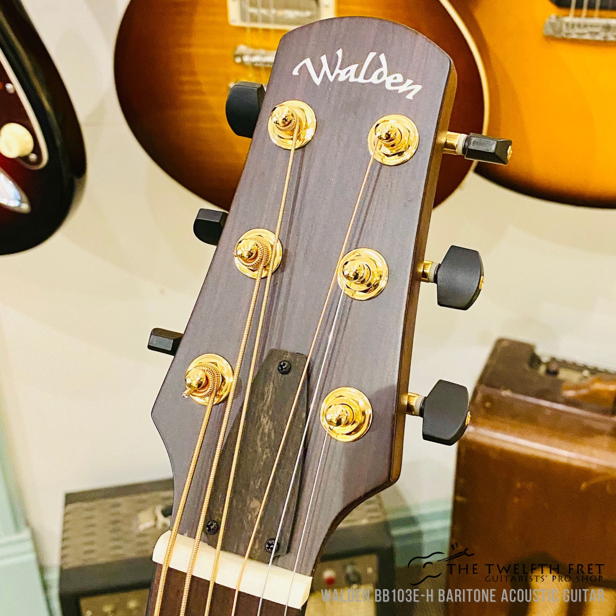 Walden BB103E-H Baritone Acoustic Guitar - The Twelfth Fret