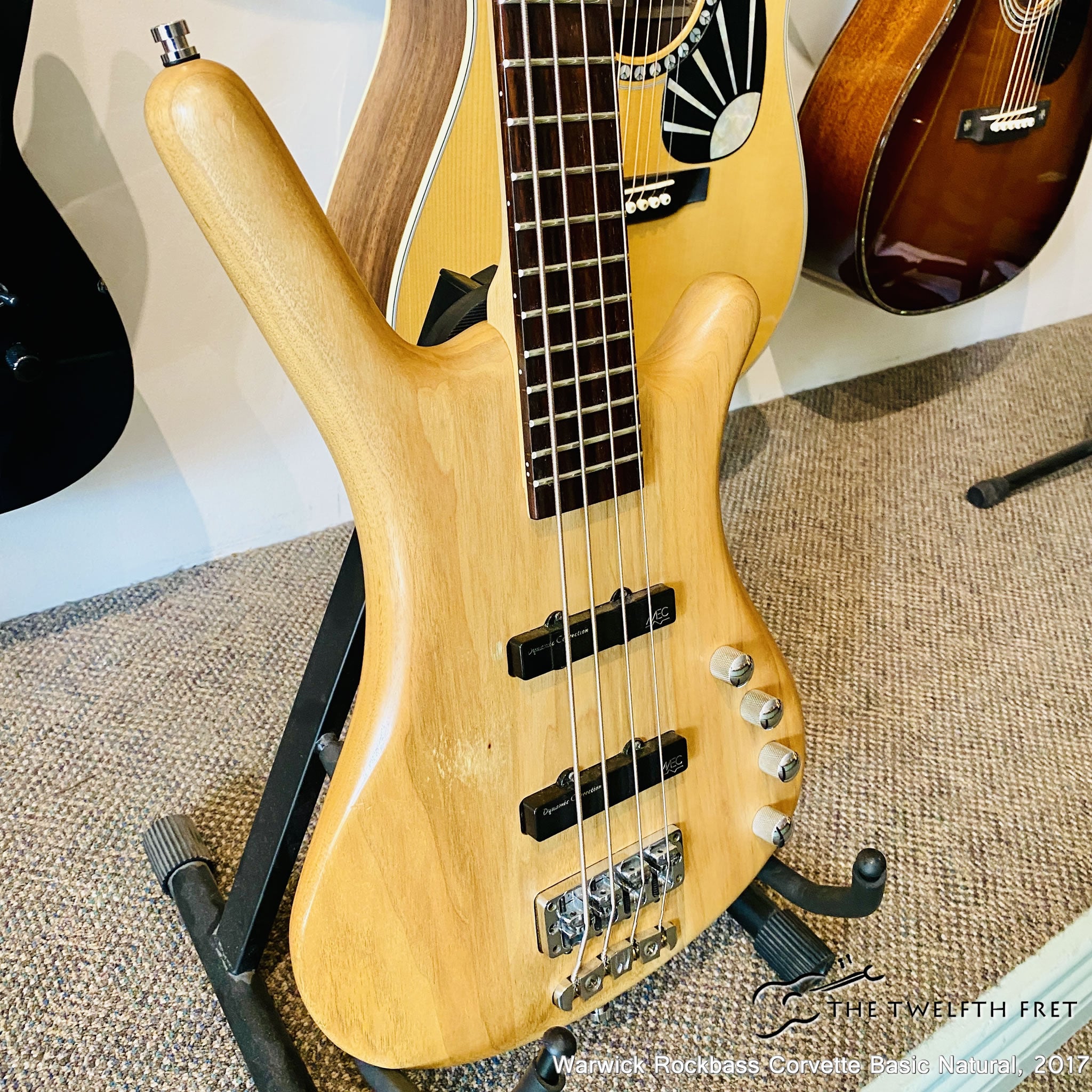 Warwick Rockbass Corvette Basic Natural, 2017 [USED] - The Twelfth Fret