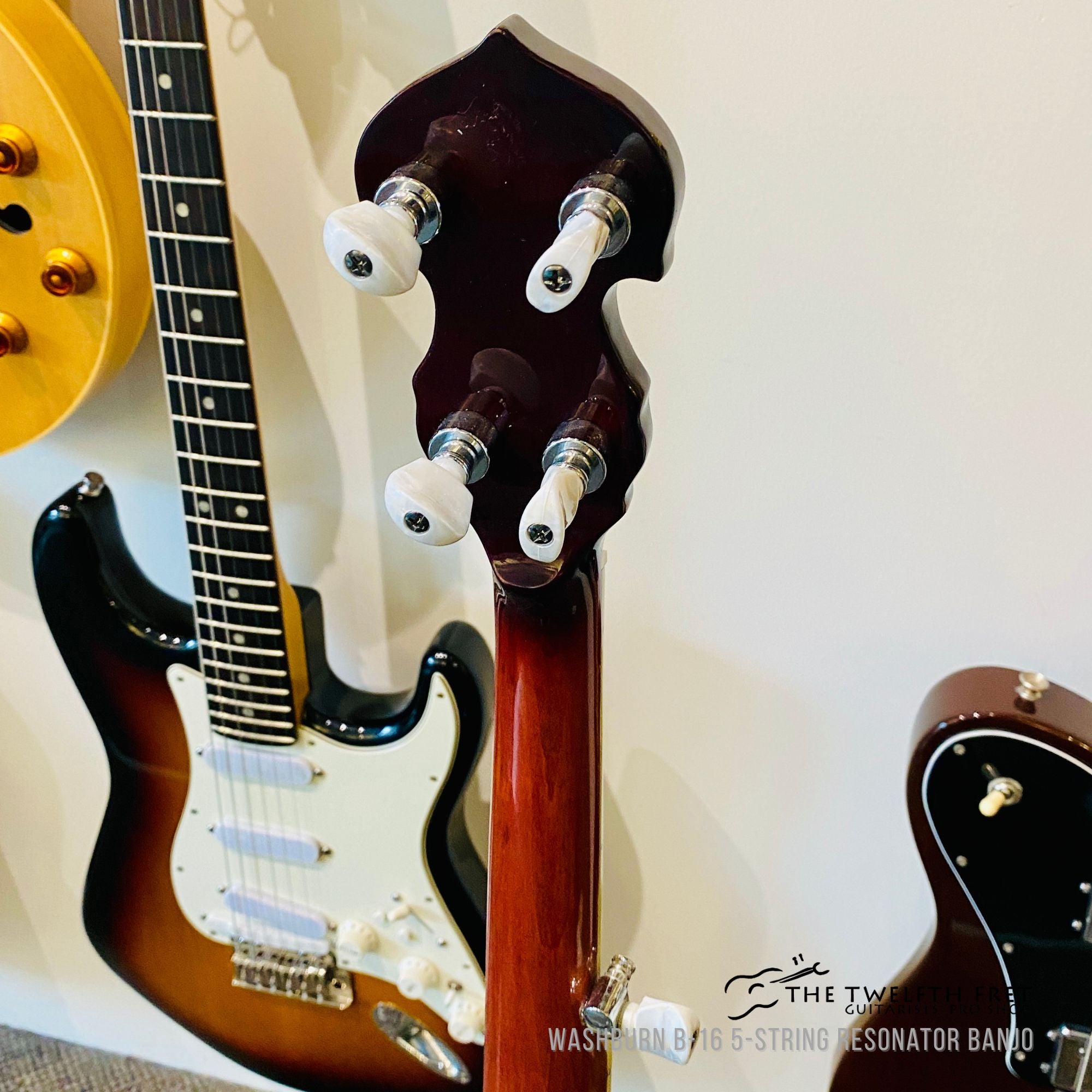 Washburn B-16 5-String Resonator Banjo - The Twelfth Fret